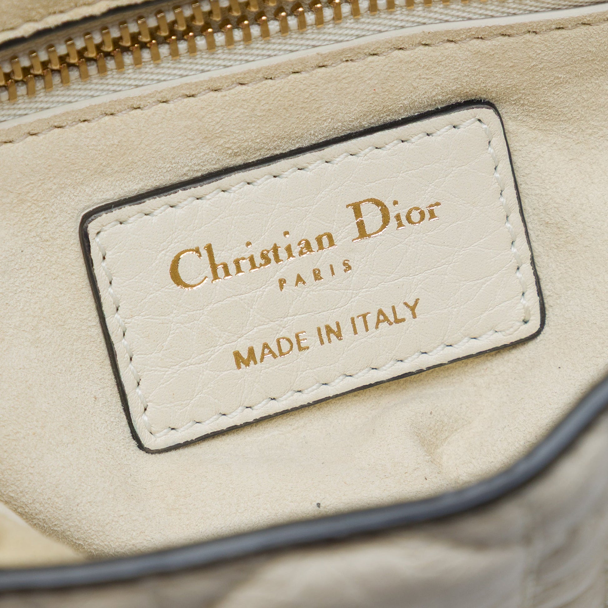 Dior Mini Lambskin Cannage Lady Dior