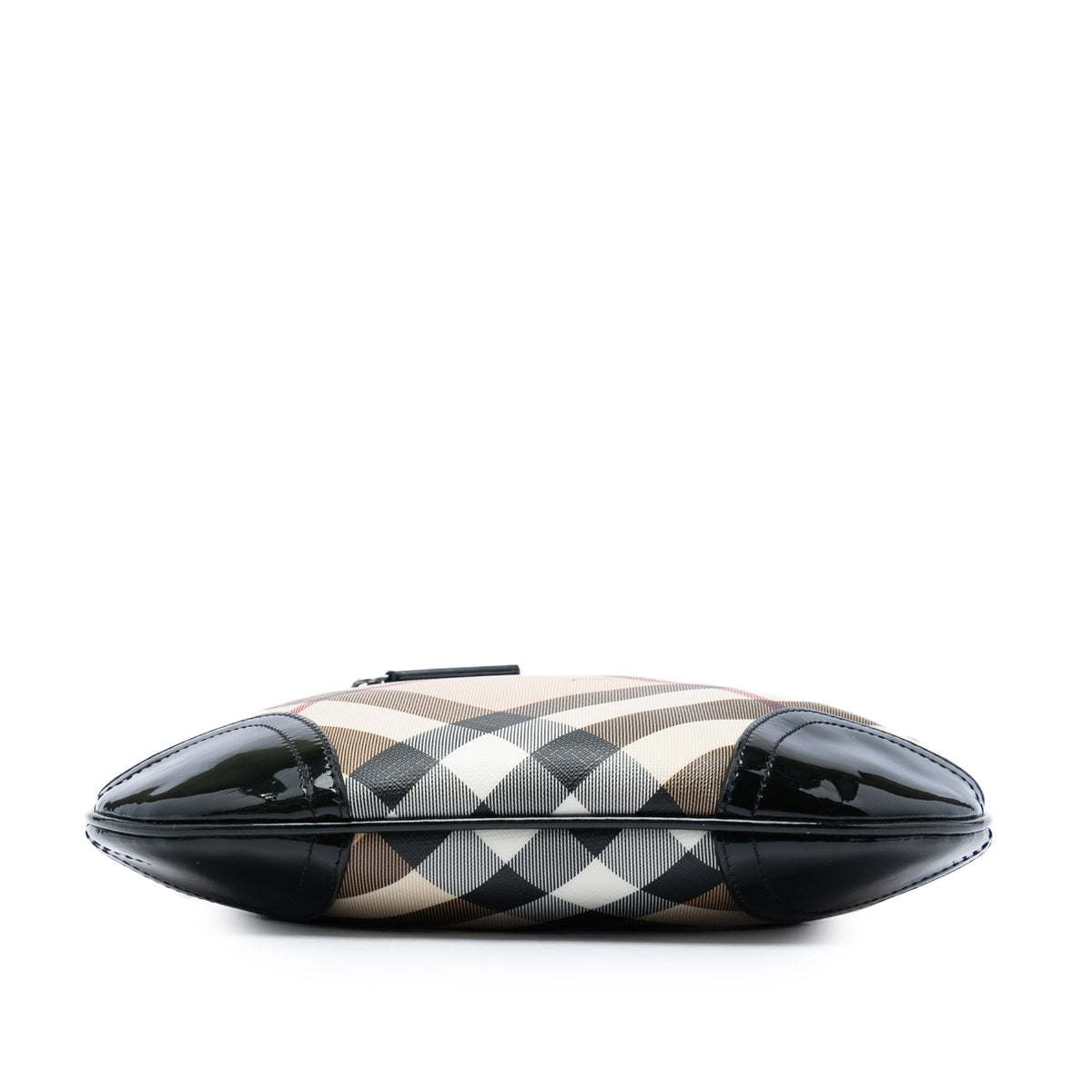 Burberry Supernova Check Coated Canvas Dryden Crossbody — Beige