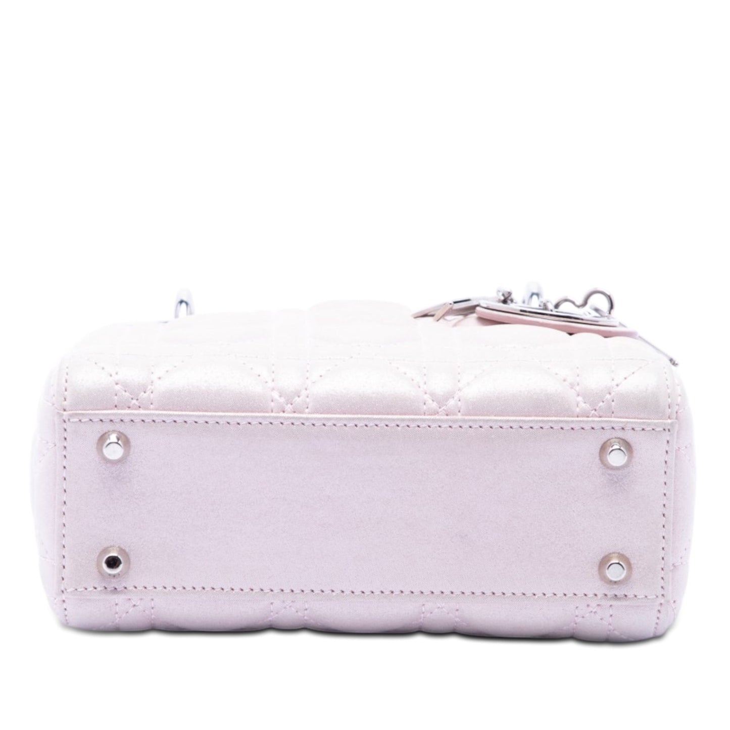Dior Mini Iridescent Lambskin Cannage Lady Dior