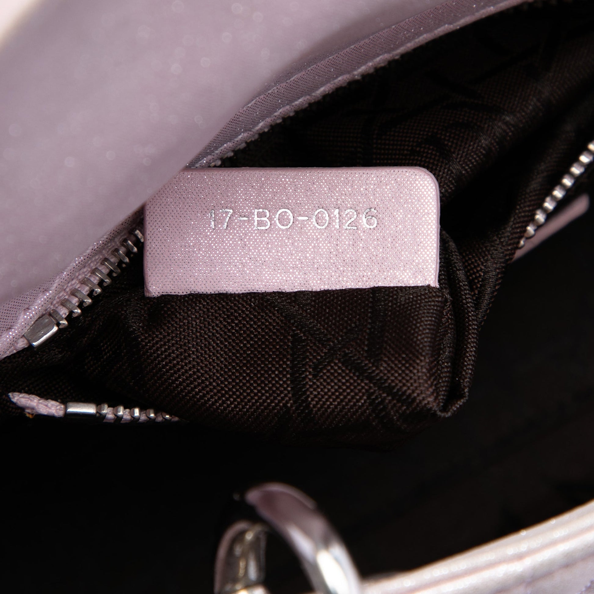 Dior Mini Iridescent Lambskin Cannage Lady Dior