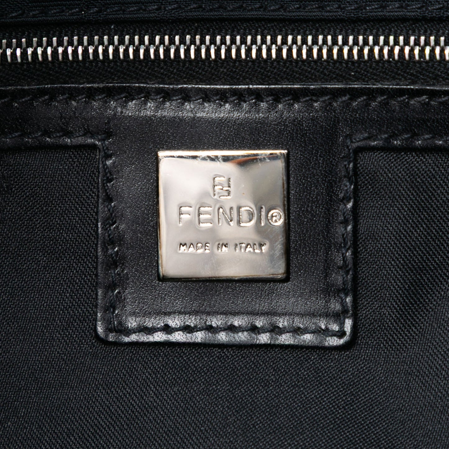 Fendi Zucca Nylon Shoulder Bag