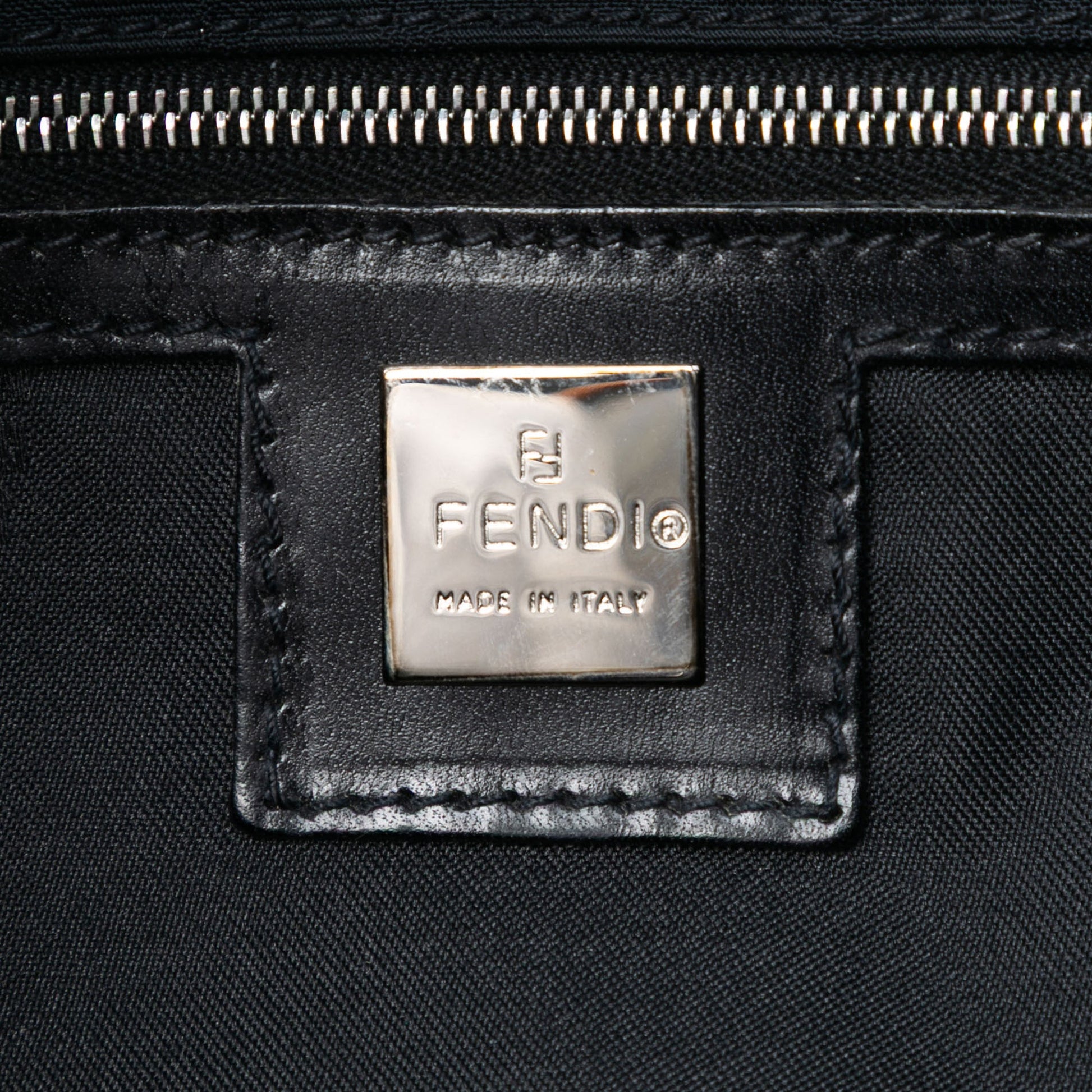 Fendi Zucca Nylon Shoulder Bag