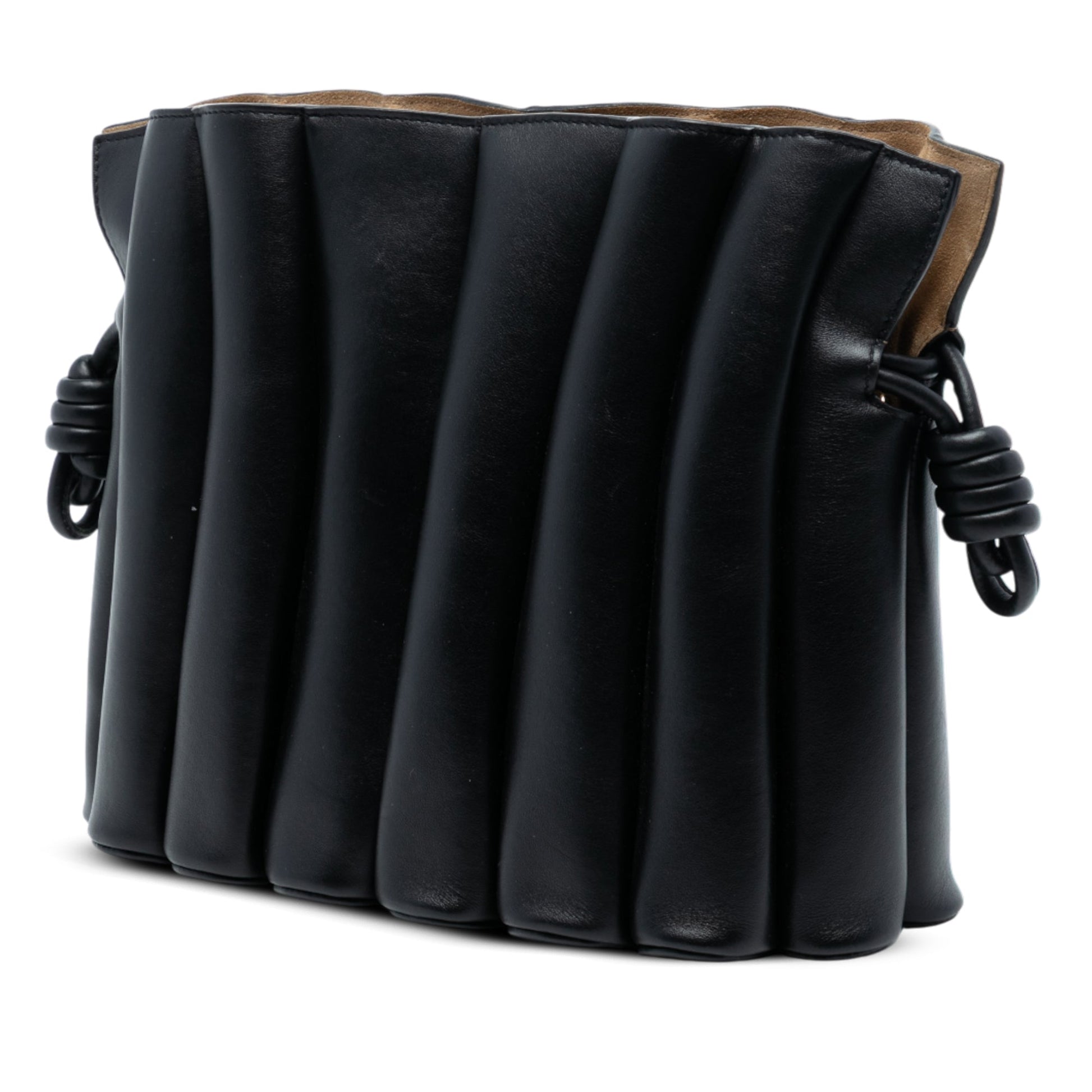 LOEWE Calfskin Ondas Flamenco Knot Crossbody