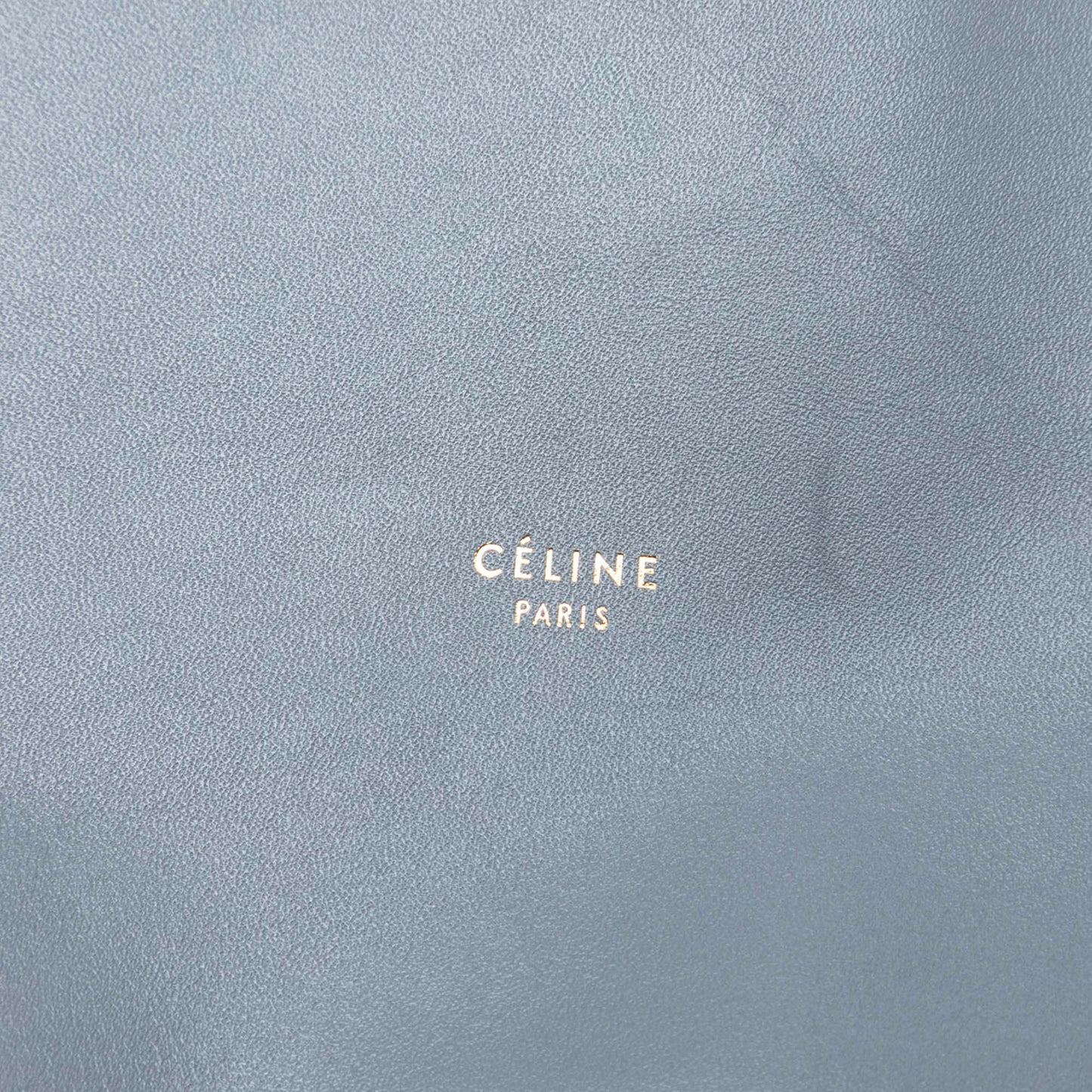 Celine Smooth Calfskin Clasp Cabas Tote