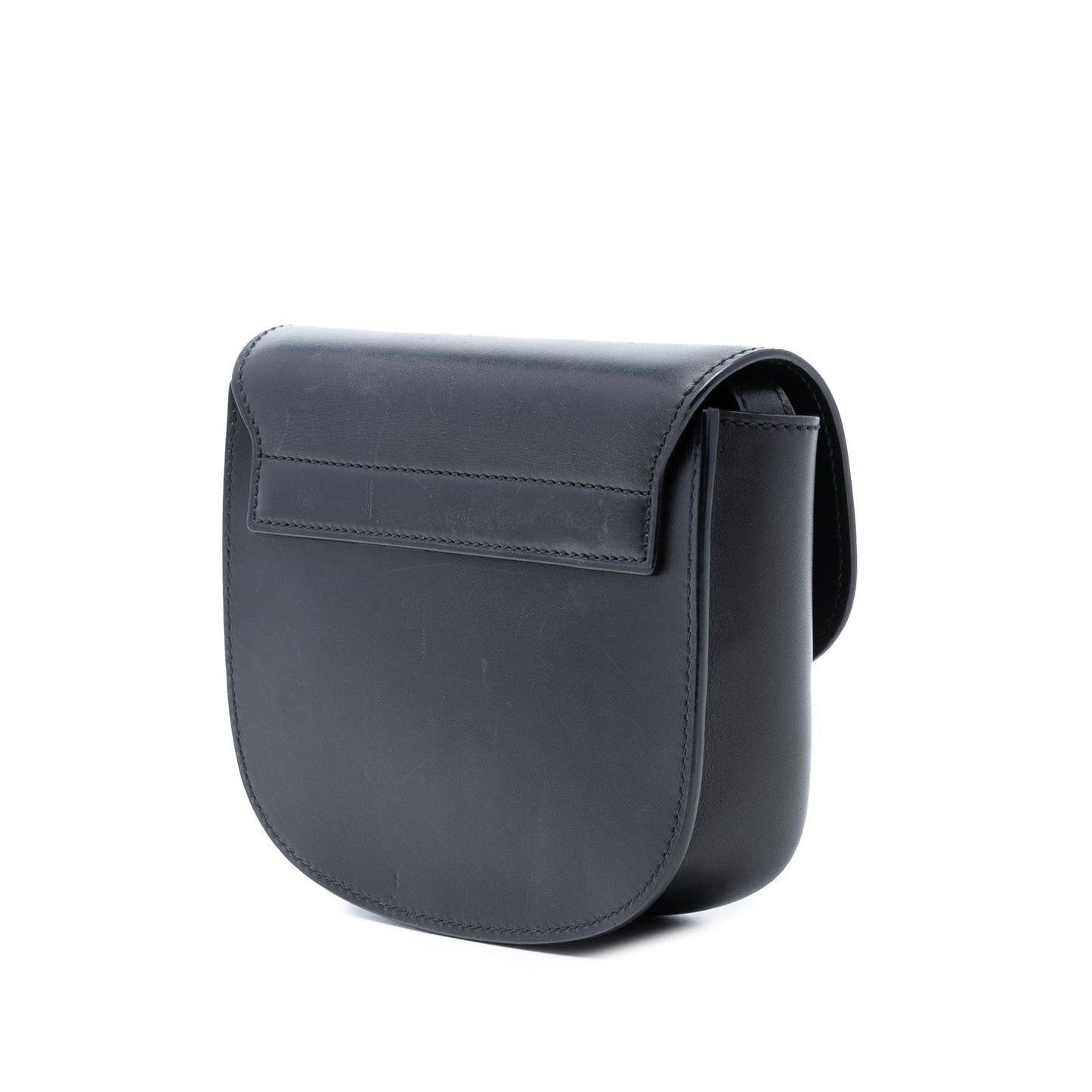 Saint Laurent Small Leather Monogram Kaia Crossbody