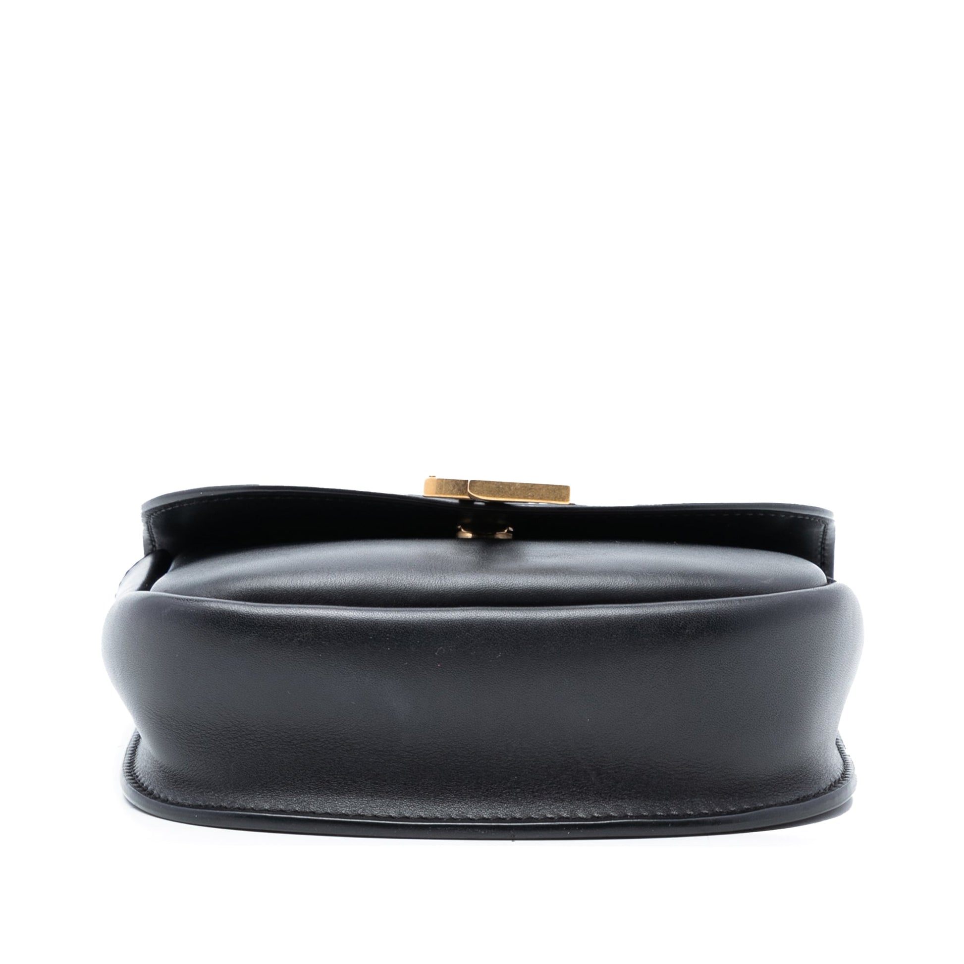 Saint Laurent Small Leather Monogram Kaia Crossbody