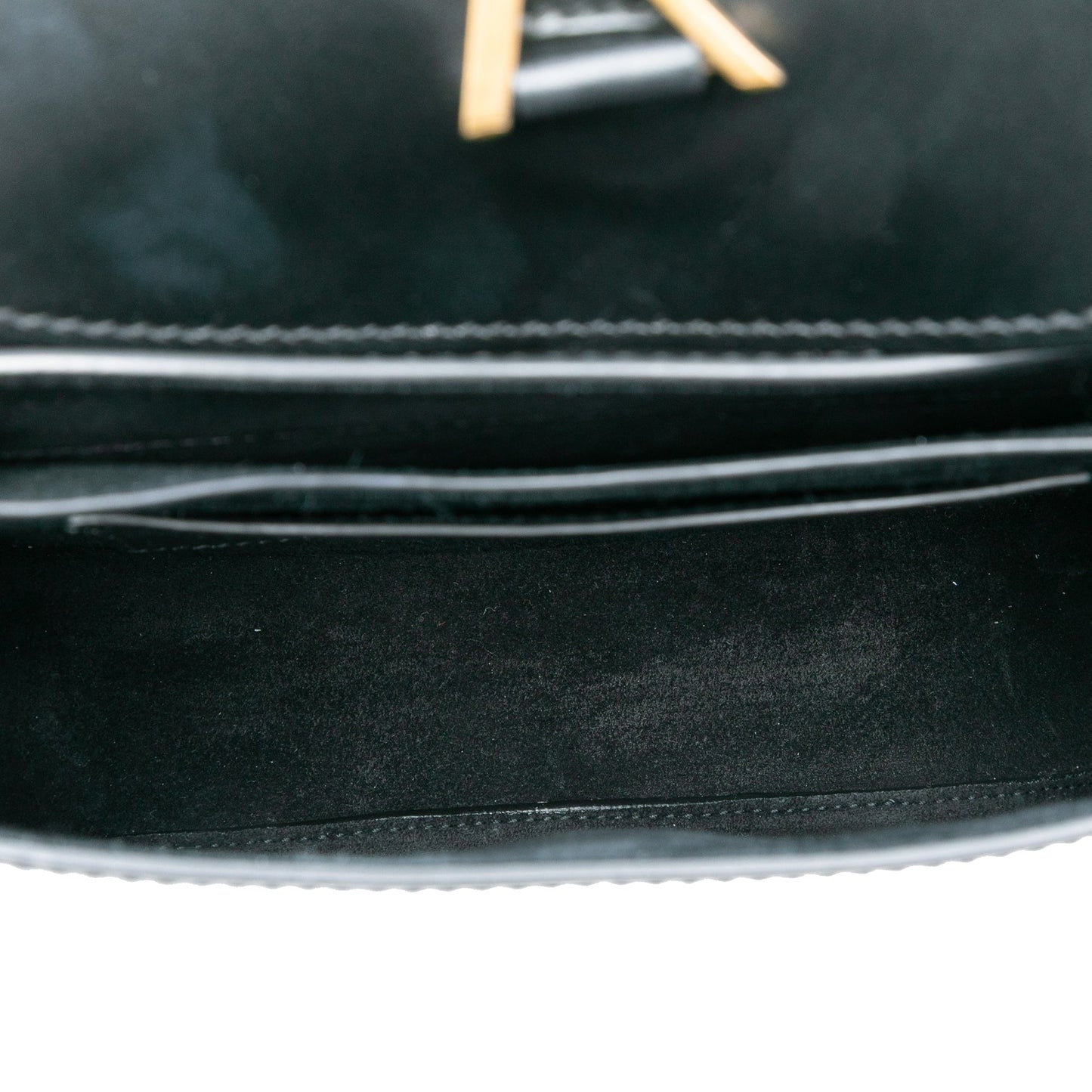Saint Laurent Small Leather Monogram Kaia Crossbody