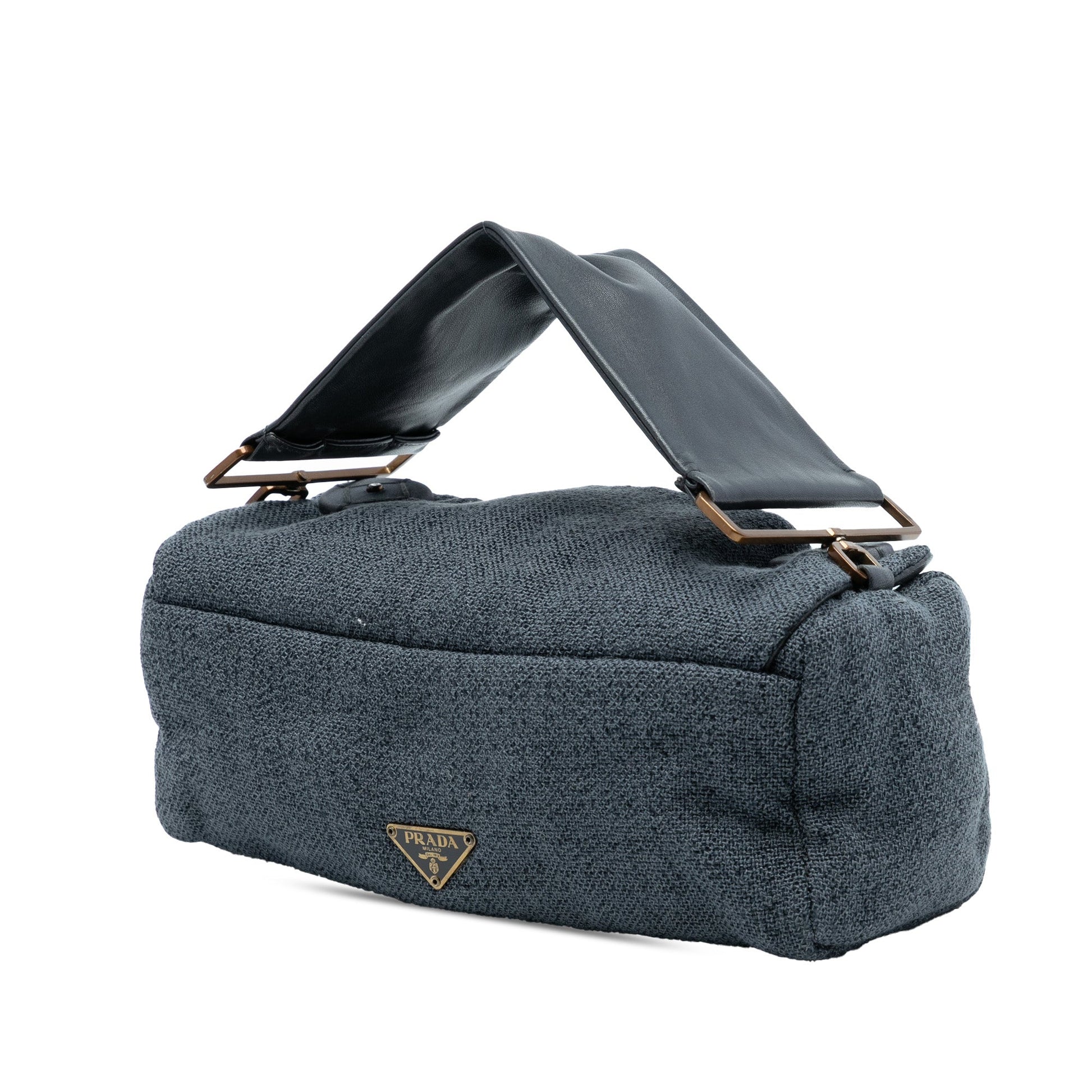 Prada Tweed Shoulder Bag