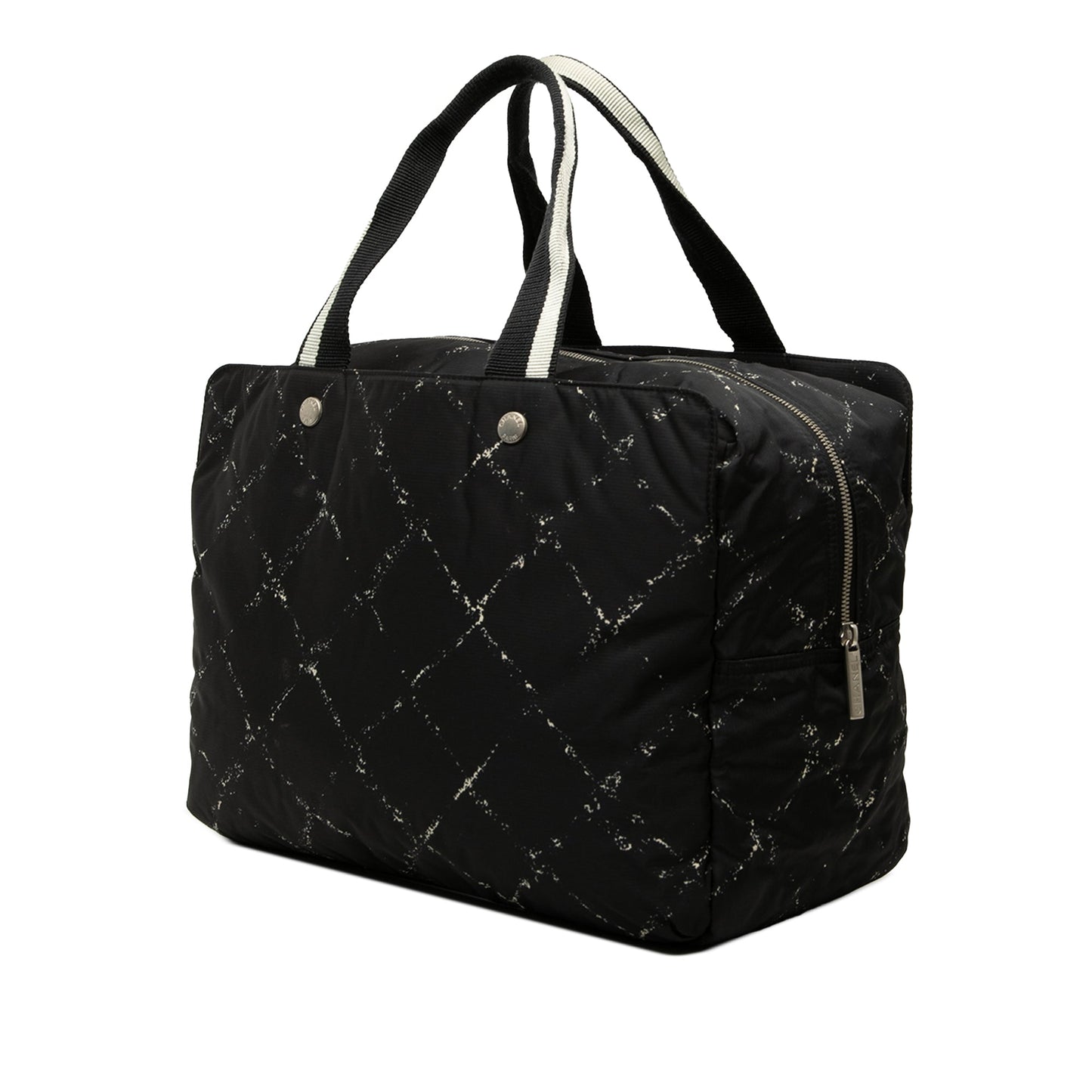 Chanel Old Travel Line Nylon Handbag