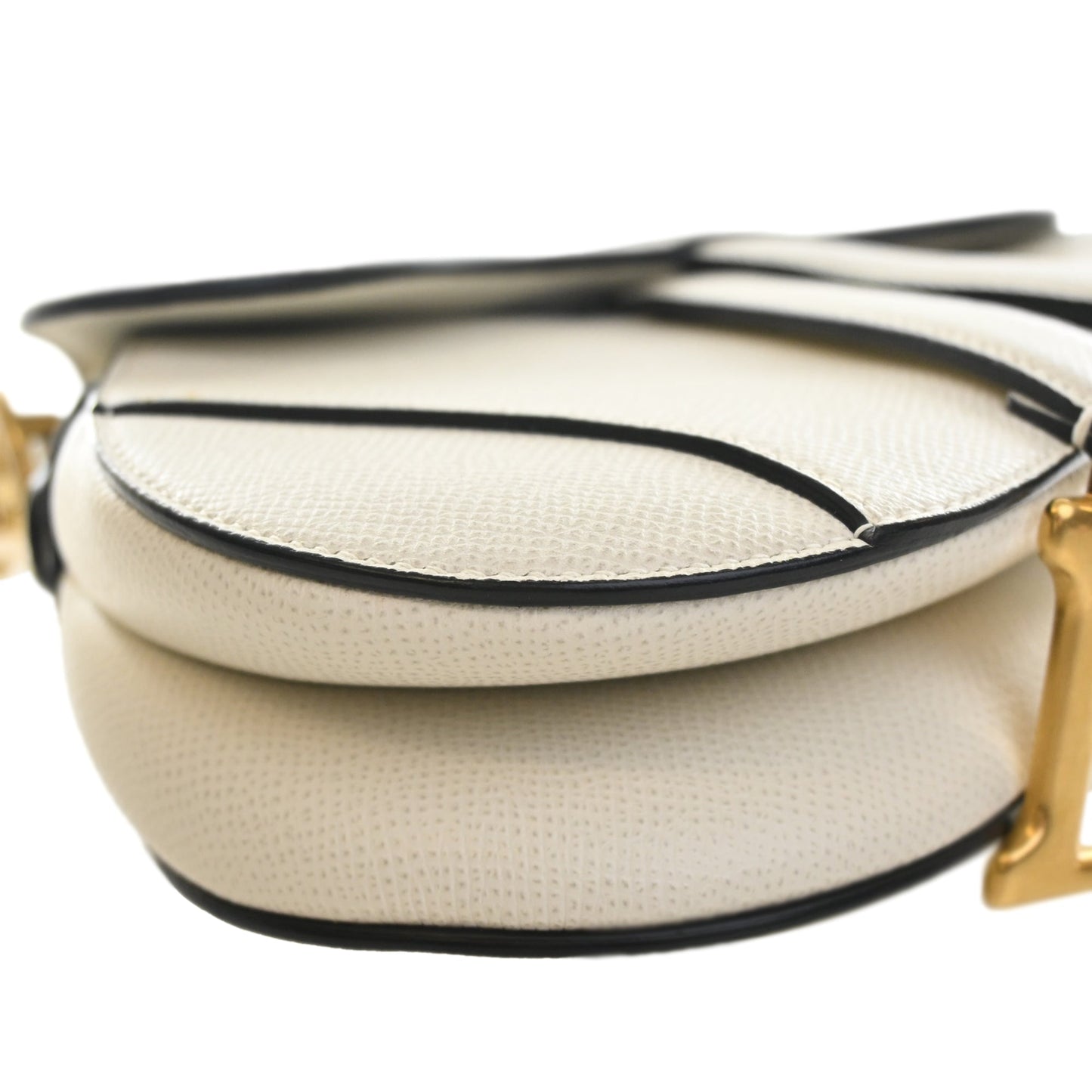 Dior Mini Grained Calfskin Saddle Bag