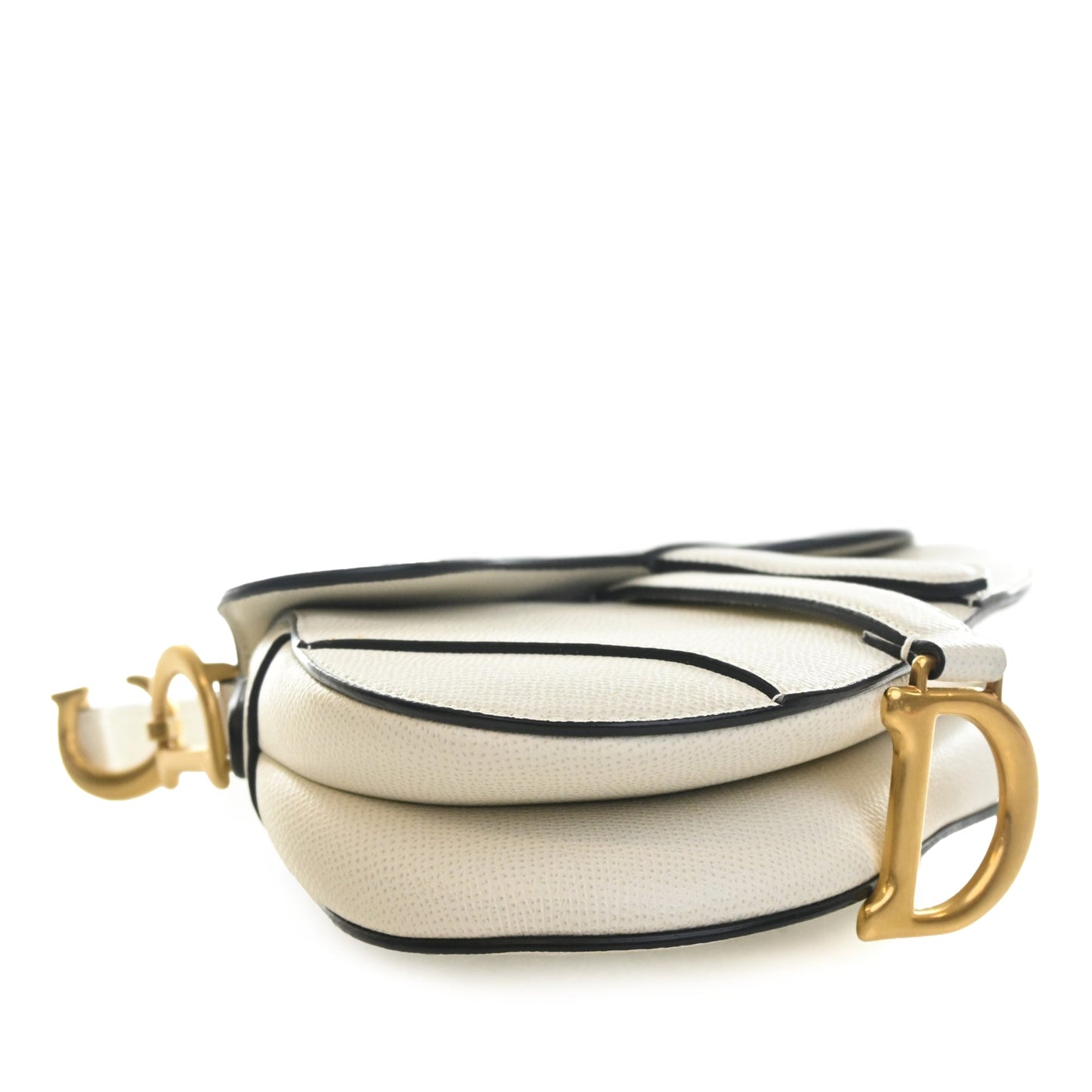 Dior Mini Grained Calfskin Saddle Bag