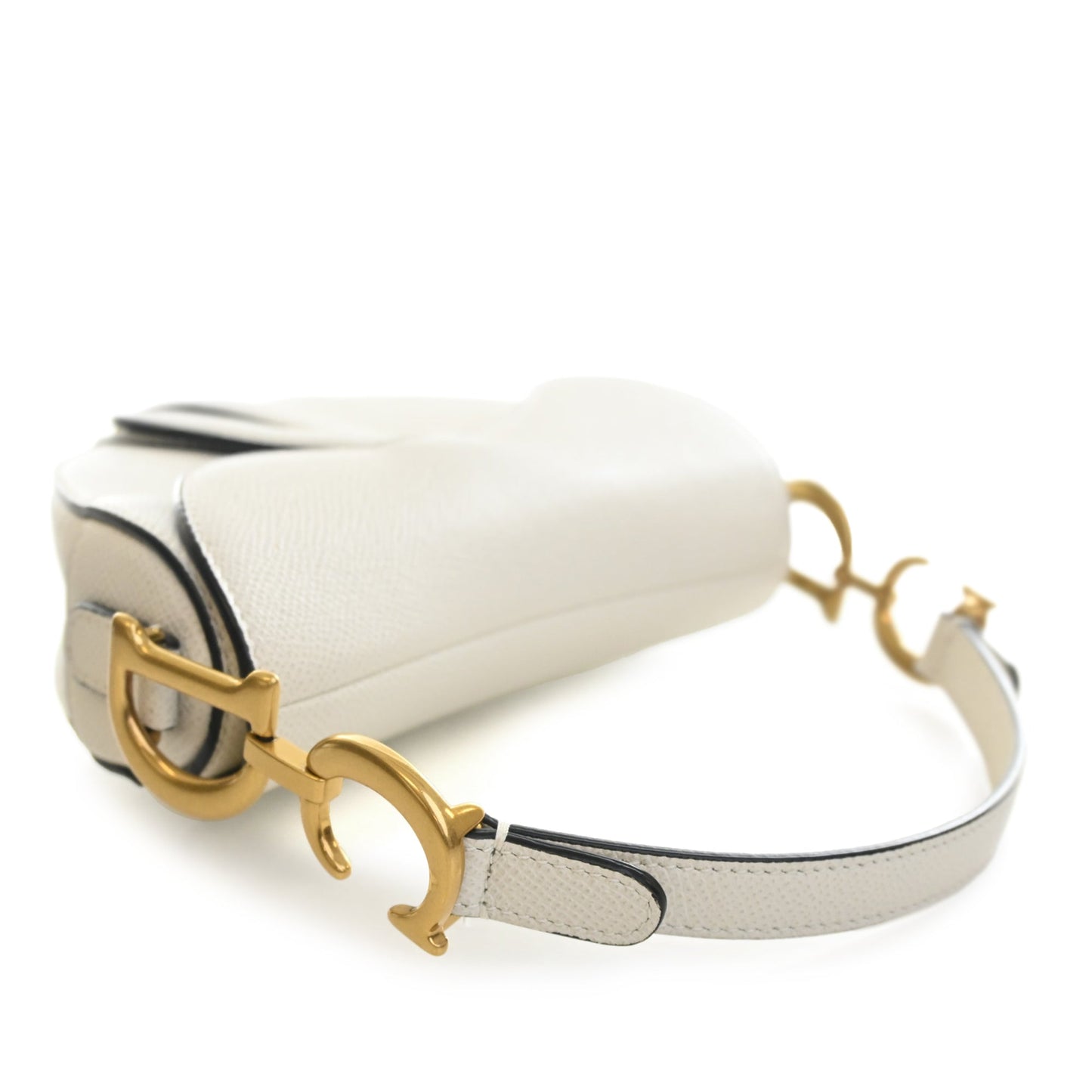 Dior Mini Grained Calfskin Saddle Bag