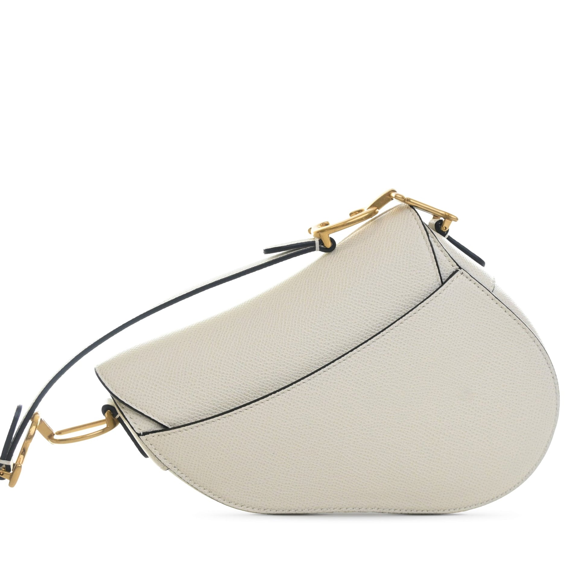 Dior Mini Grained Calfskin Saddle Bag