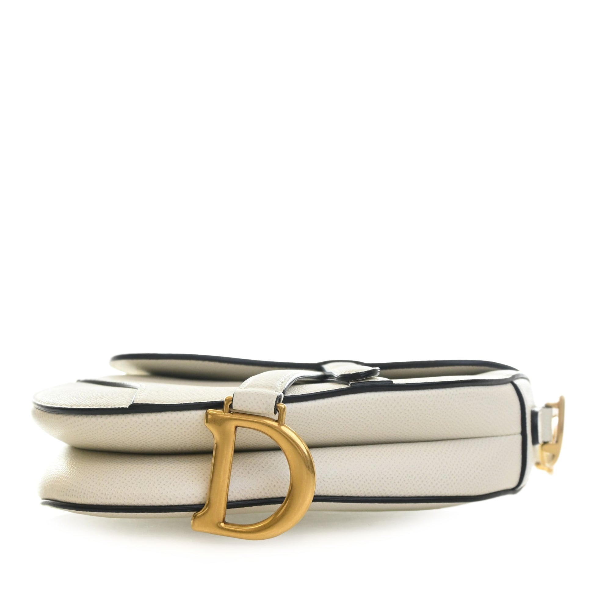 Dior Mini Grained Calfskin Saddle Bag
