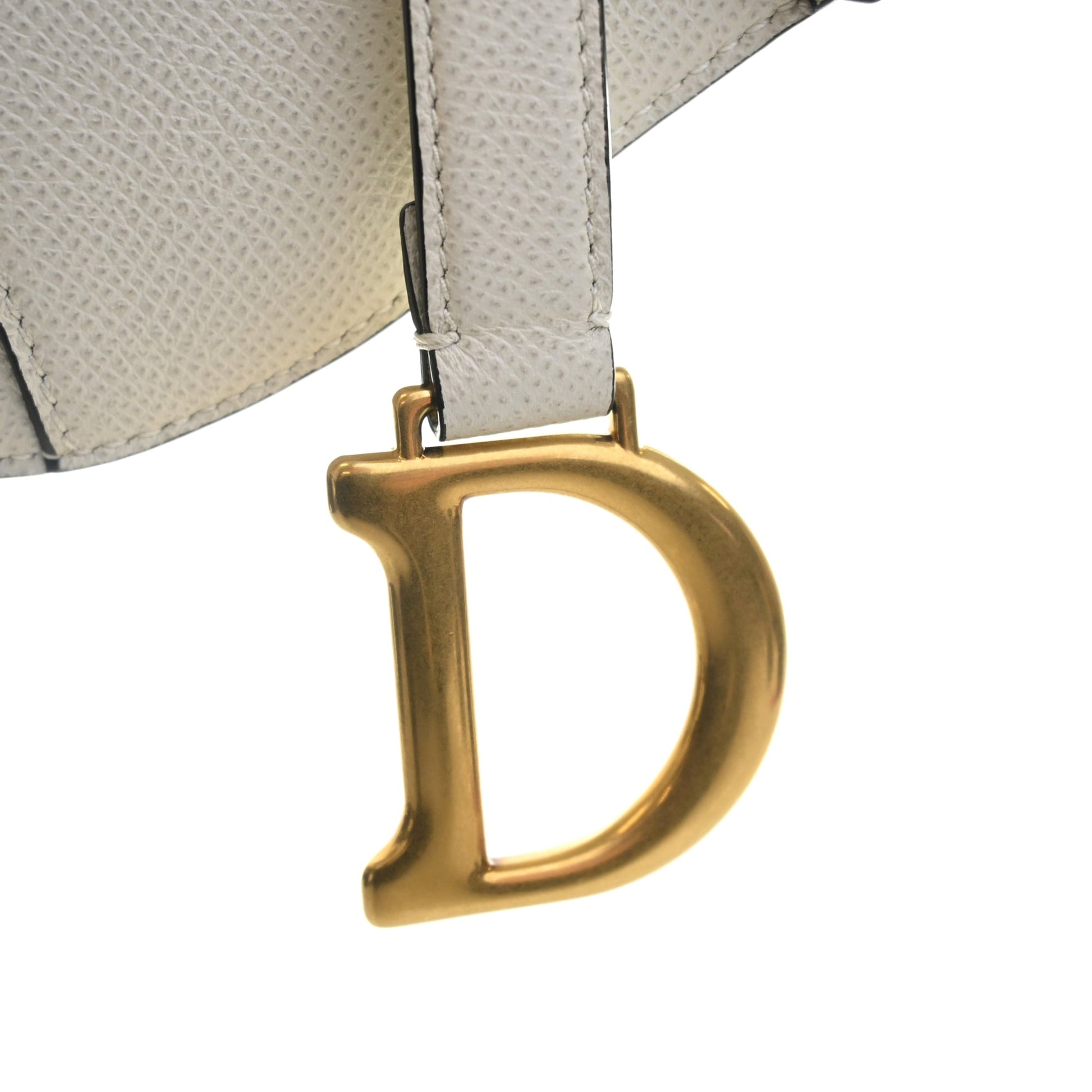 Dior Mini Grained Calfskin Saddle Bag