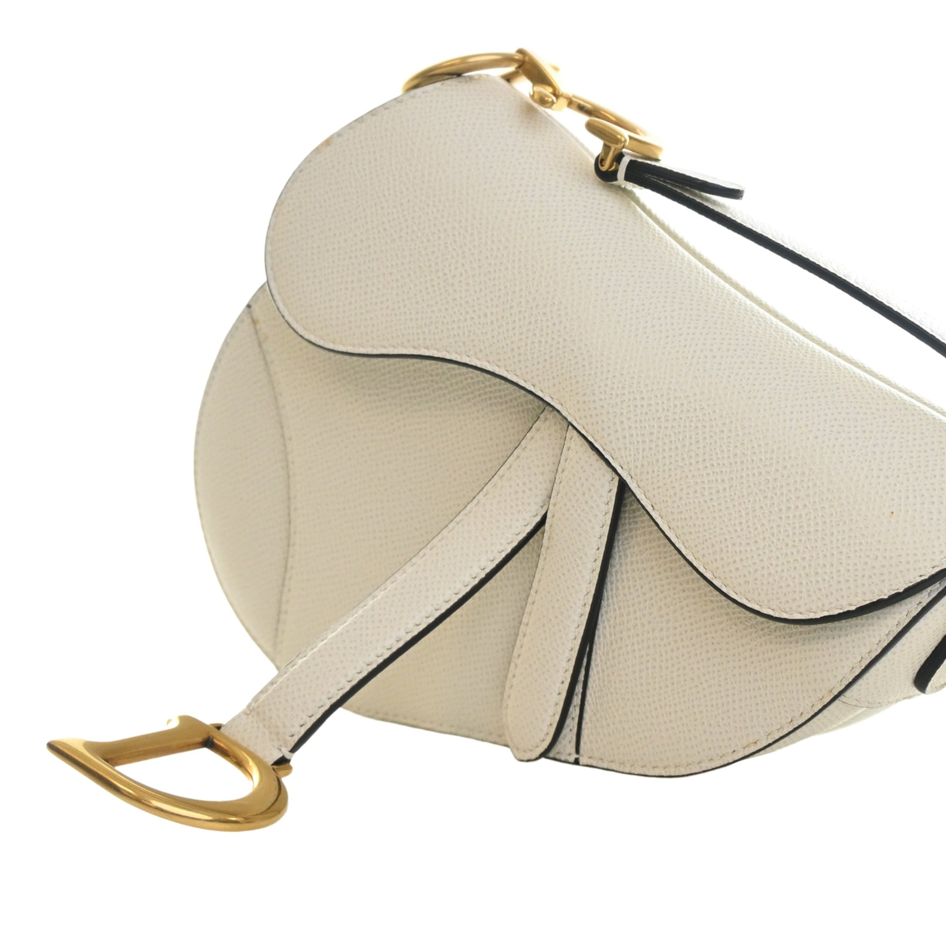 Dior Mini Grained Calfskin Saddle Bag