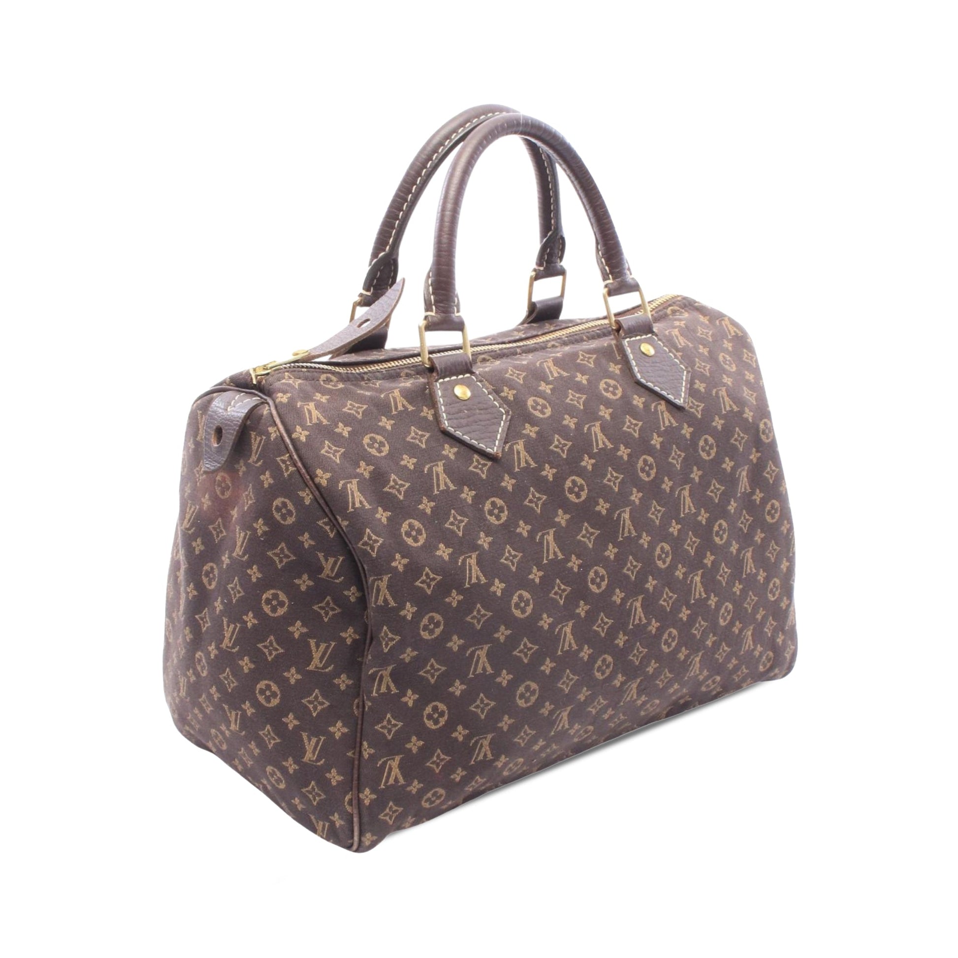 Louis Vuitton Monogram Mini Lin Speedy 30