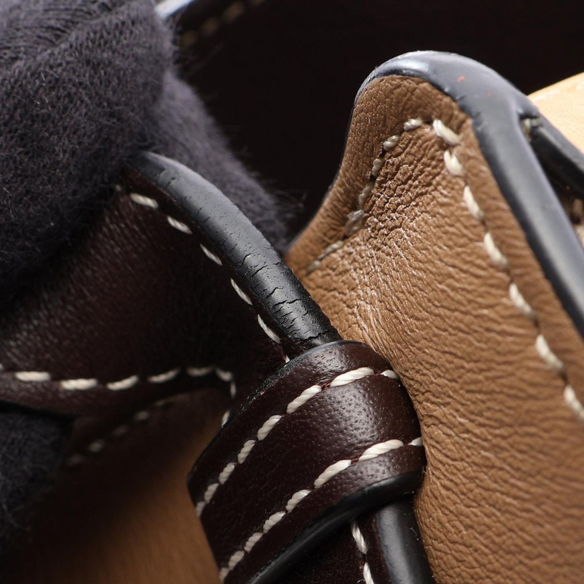 LOEWE Small Tricolor Soft Grained Calfskin Hammock Bag