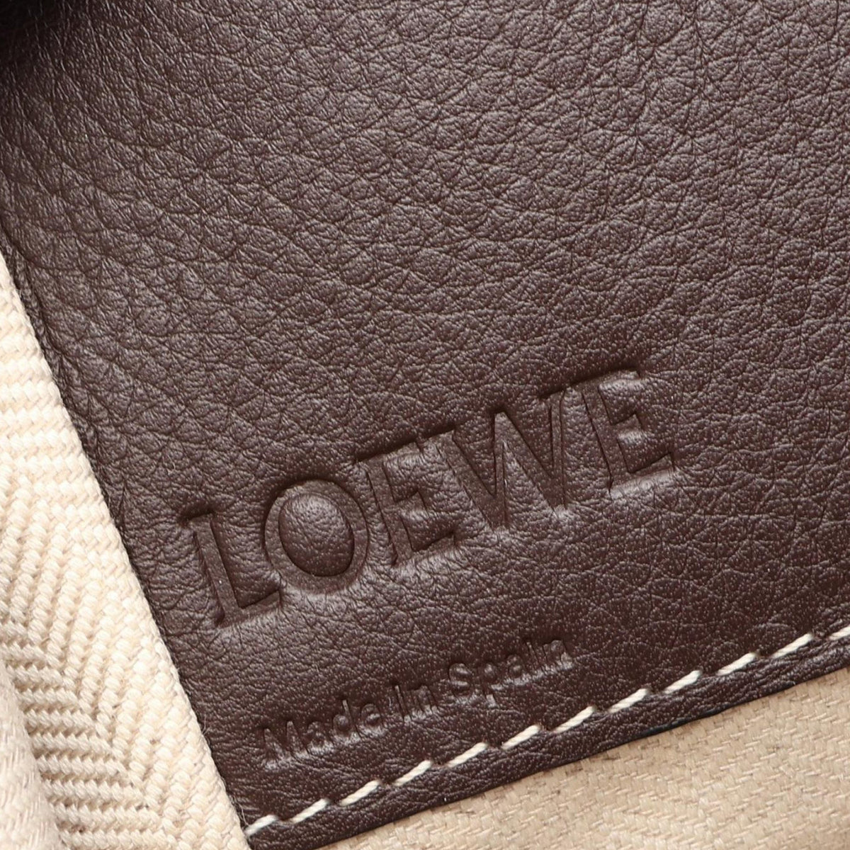 LOEWE Small Tricolor Soft Grained Calfskin Hammock Bag