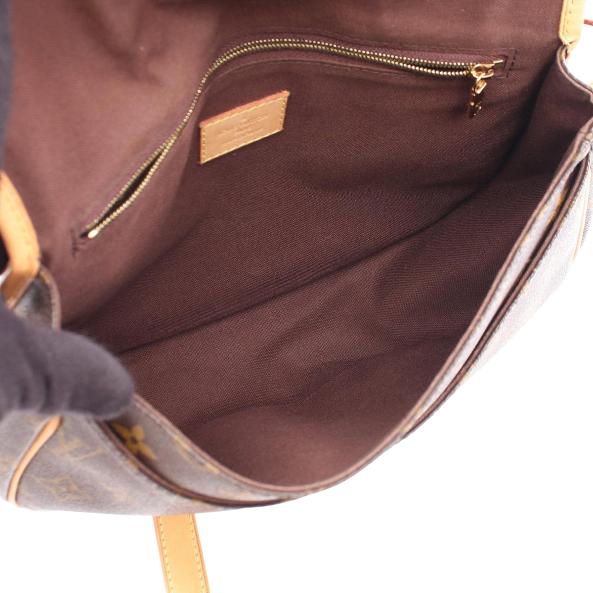Louis Vuitton Monogram Menilmontant PM — Brown
