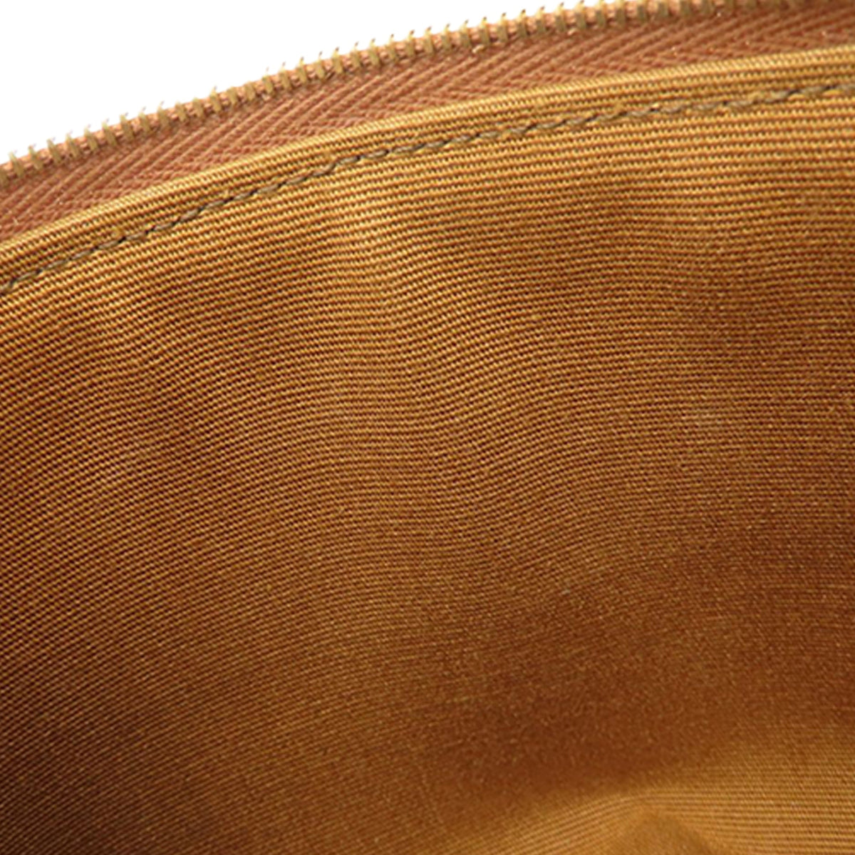 Celine Triomphe Coated Canvas Clutch On Chain — Brown