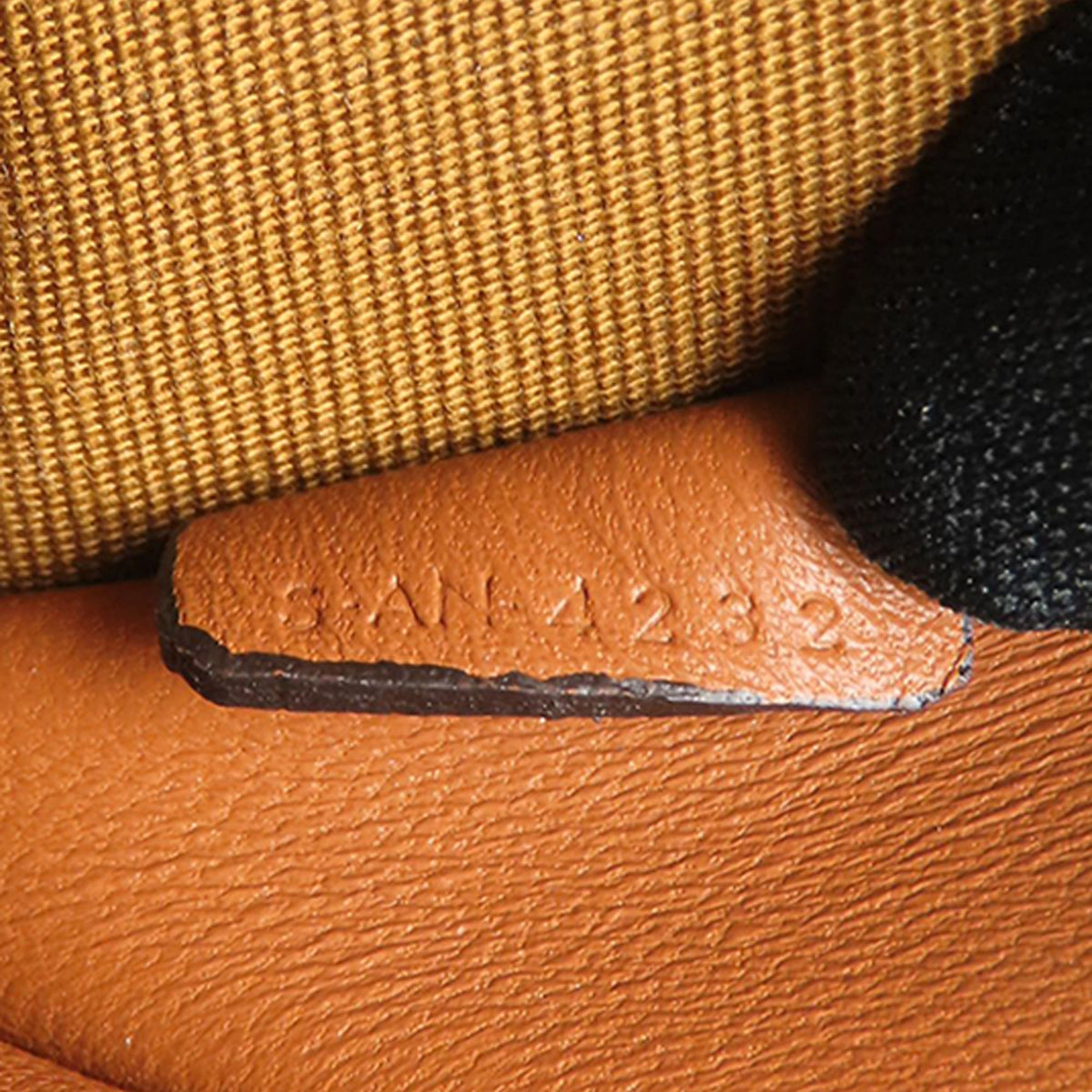 Celine Triomphe Coated Canvas Clutch On Chain — Brown