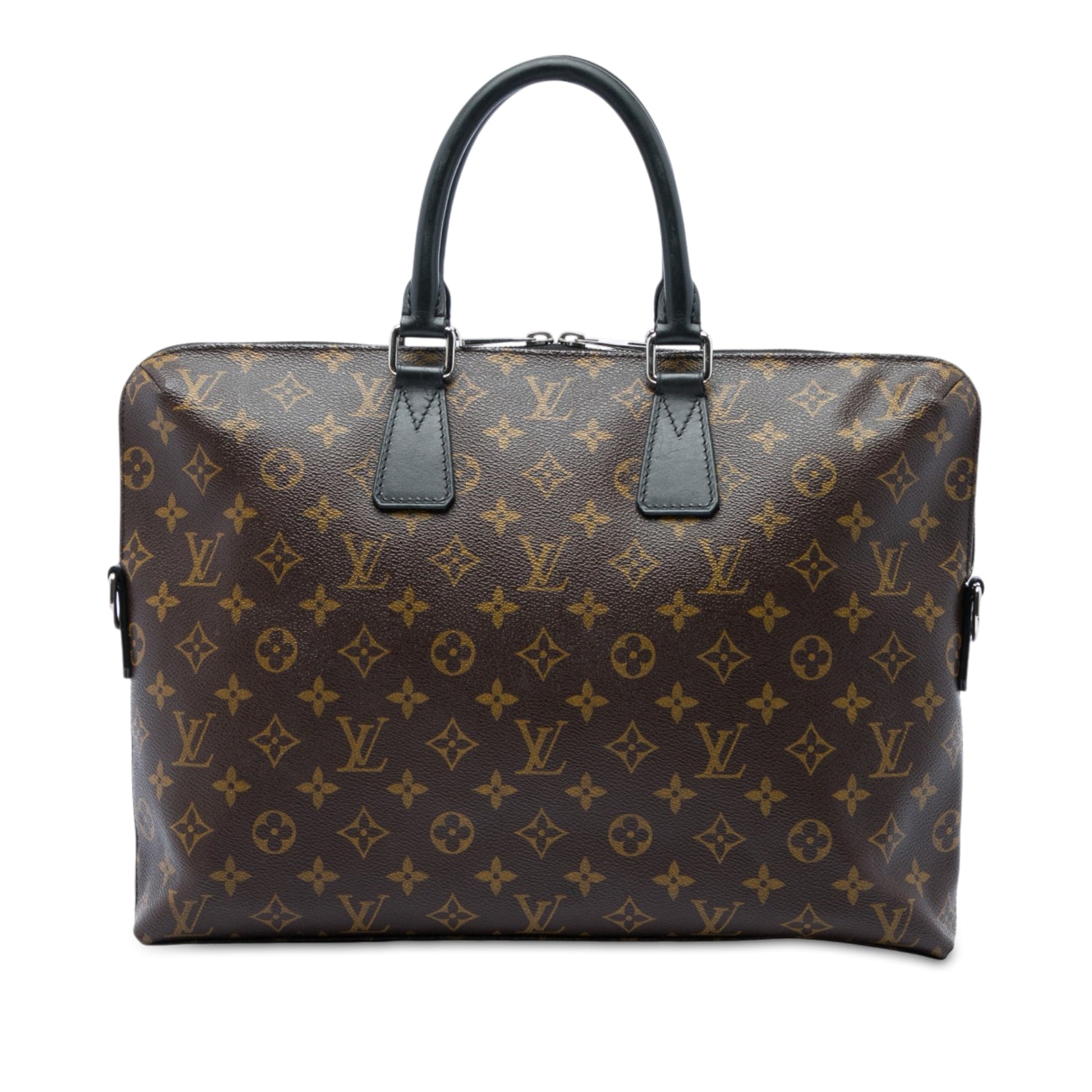Louis Vuitton Monogram Macassar Porte Documents Jour