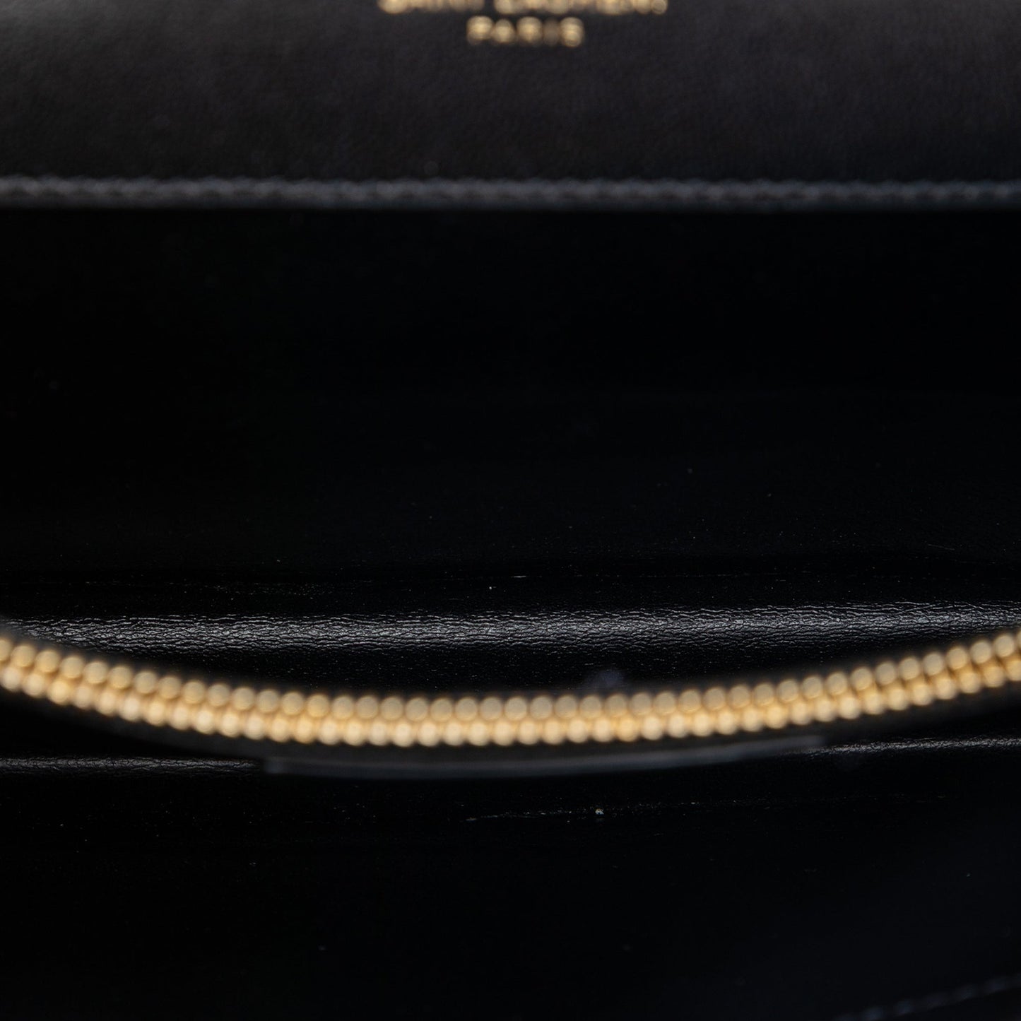 Saint Laurent Mini Quilted Lambskin Monogram Gaby Crossbody