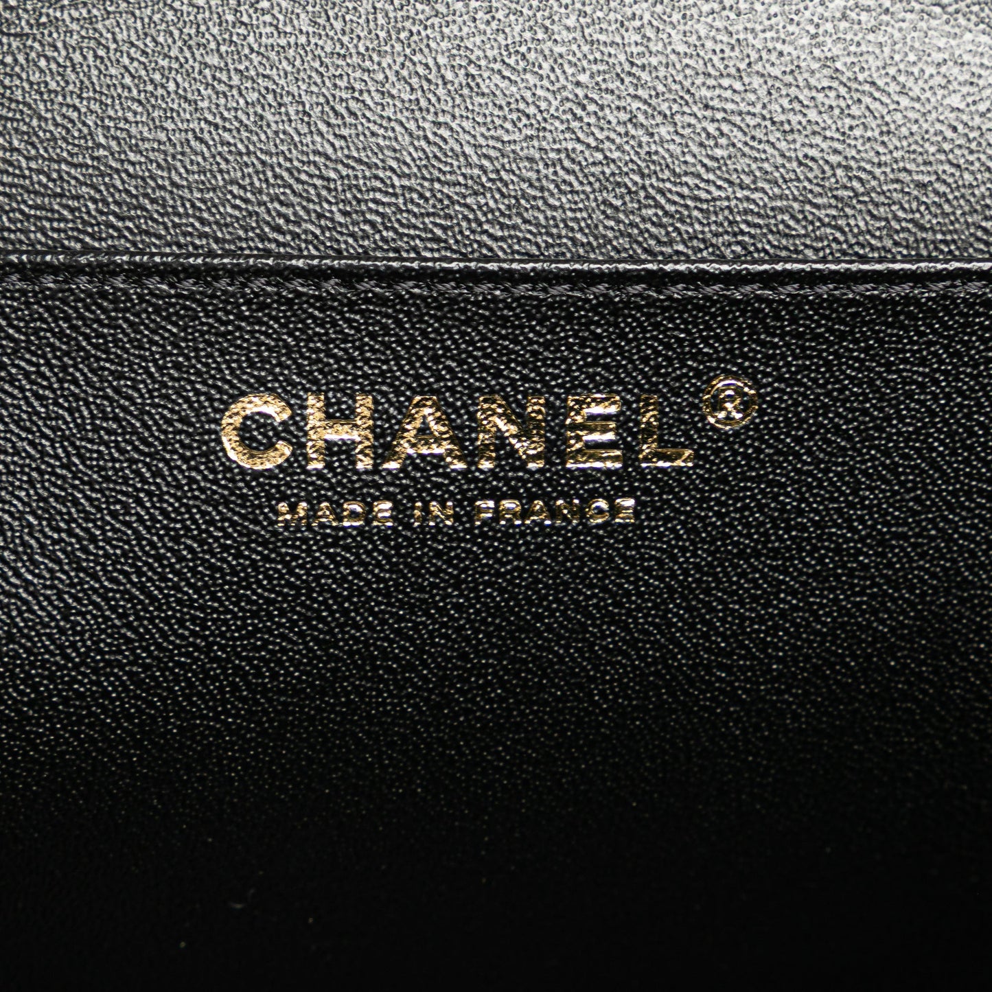 Chanel Large Quilted Lambskin Knock On Wood Vanity Case
