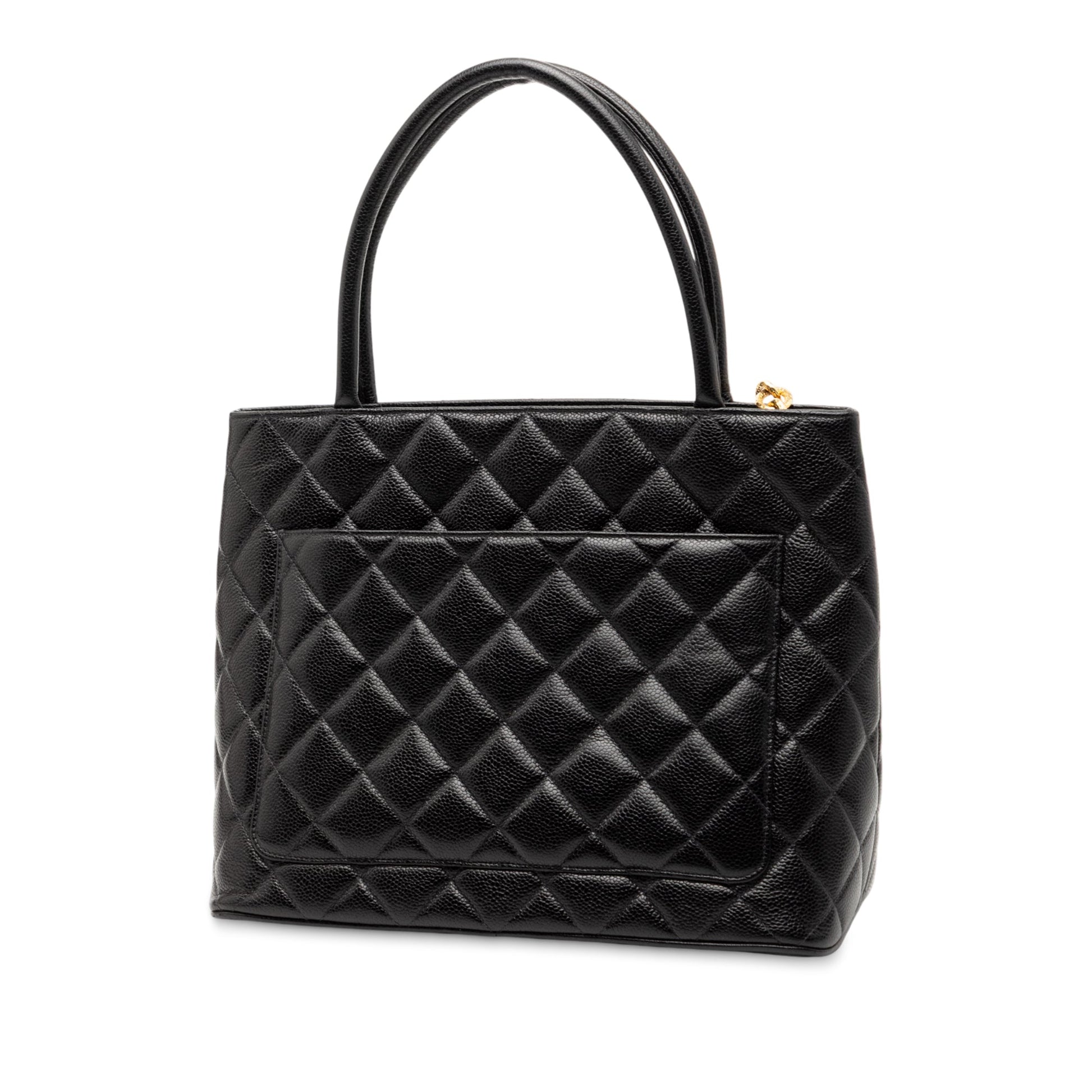 Chanel Caviar Medallion Tote