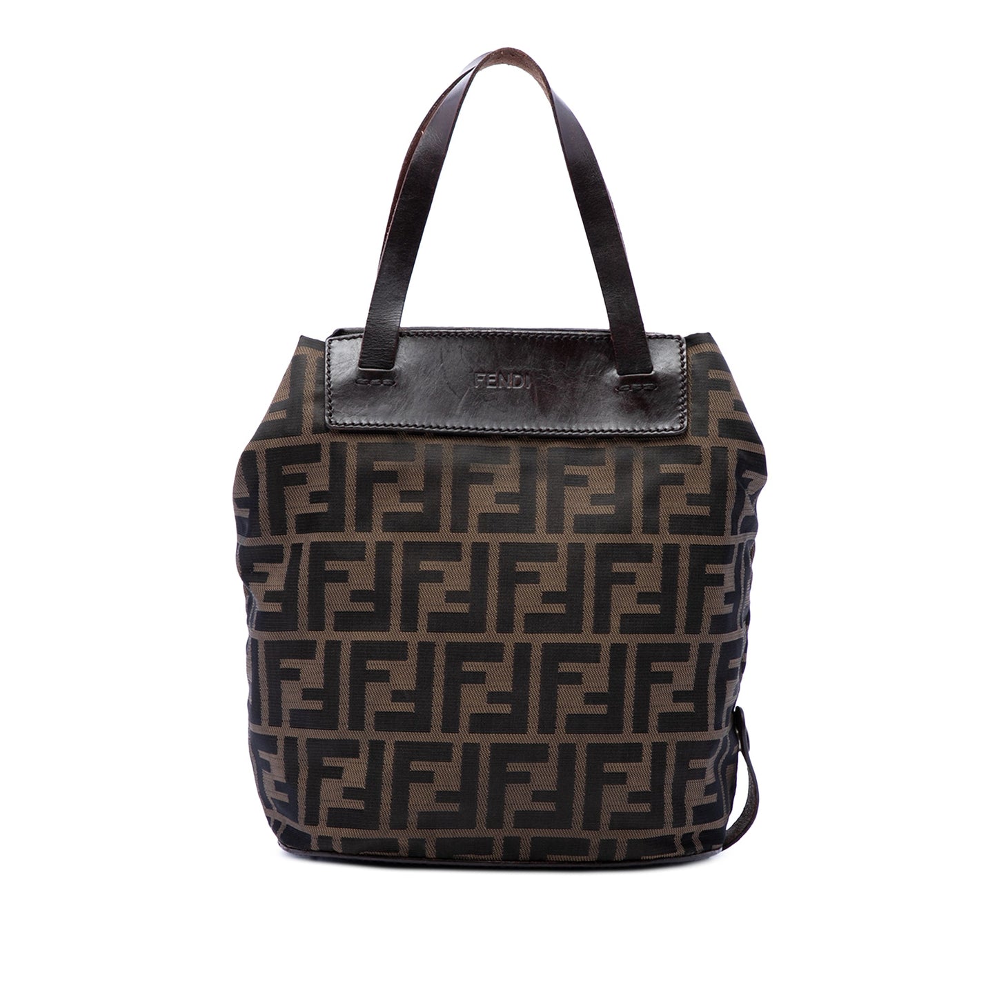 Fendi Zucca Canvas Bucket Bag