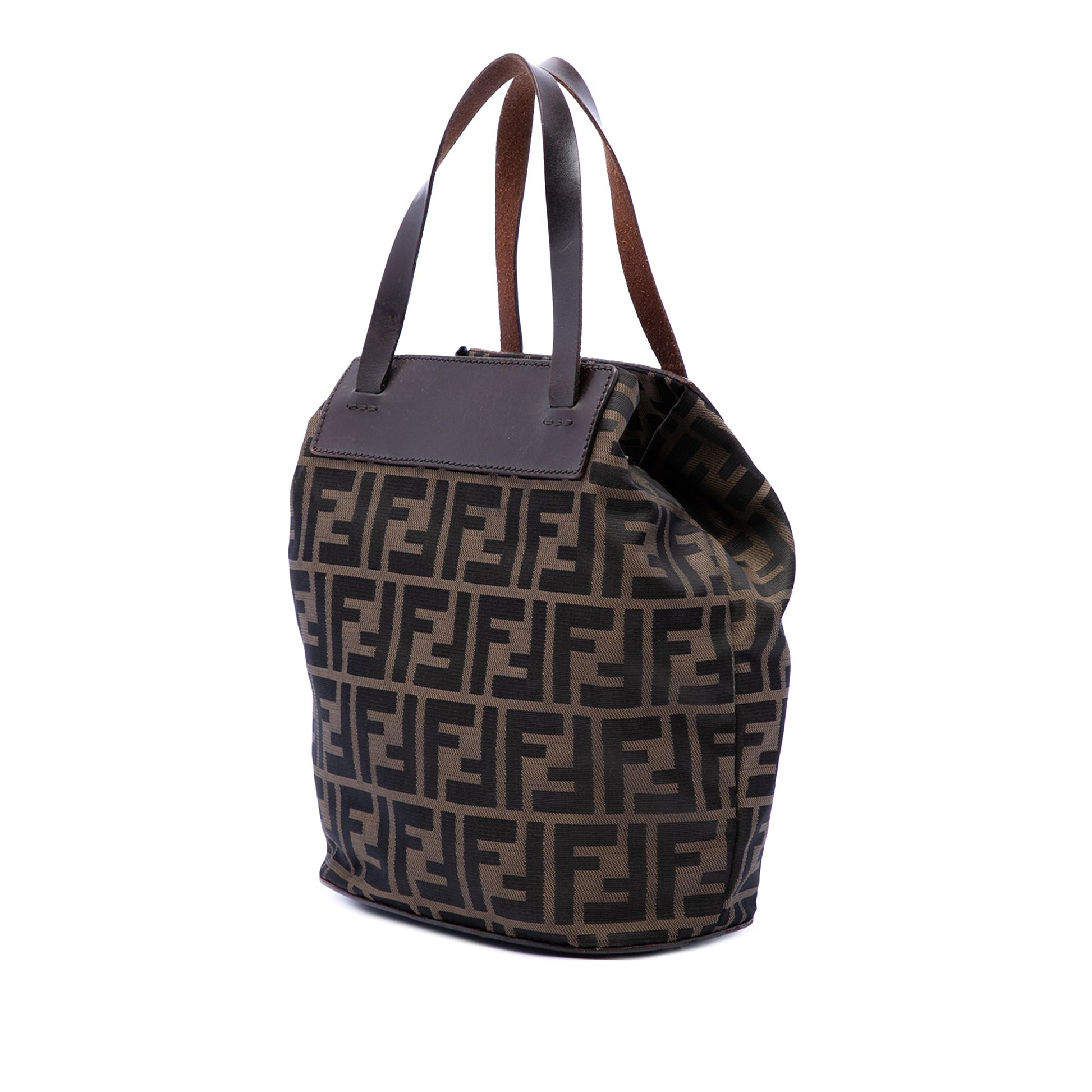 Fendi Zucca Canvas Bucket Bag