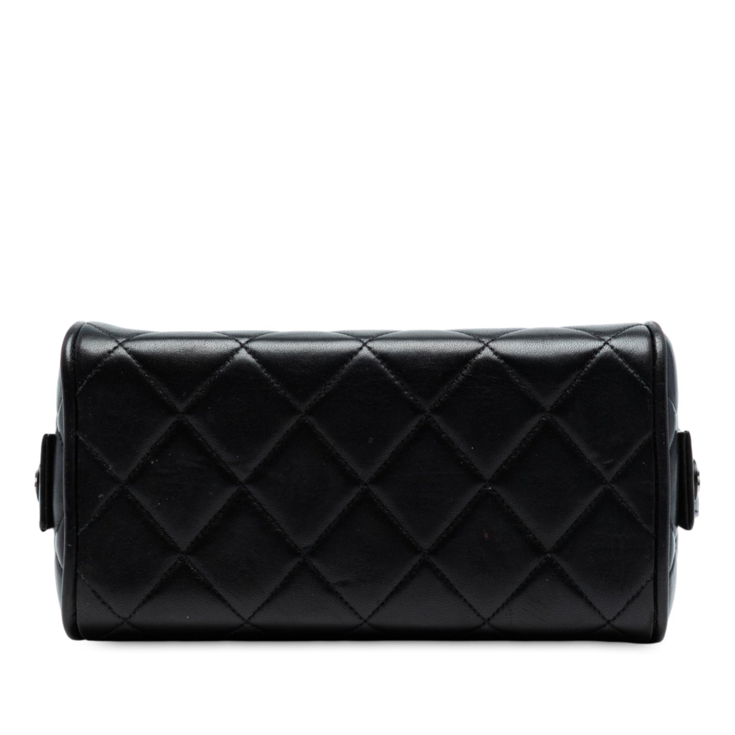 Chanel Quilted Lambskin Leather Box Bag