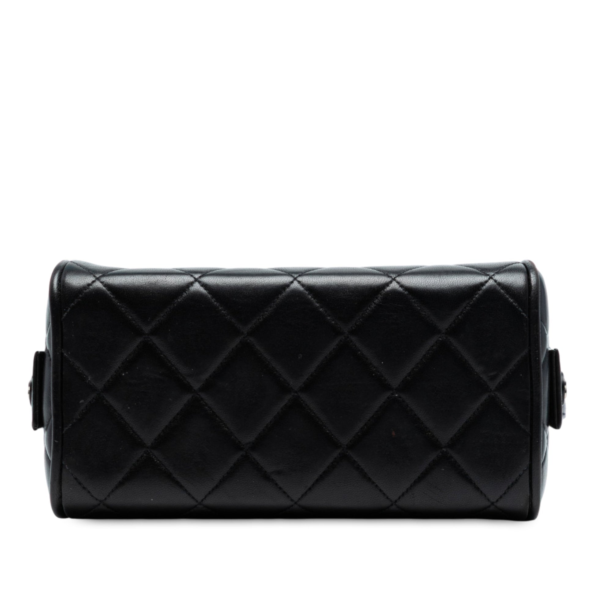 Chanel Quilted Lambskin Leather Box Bag