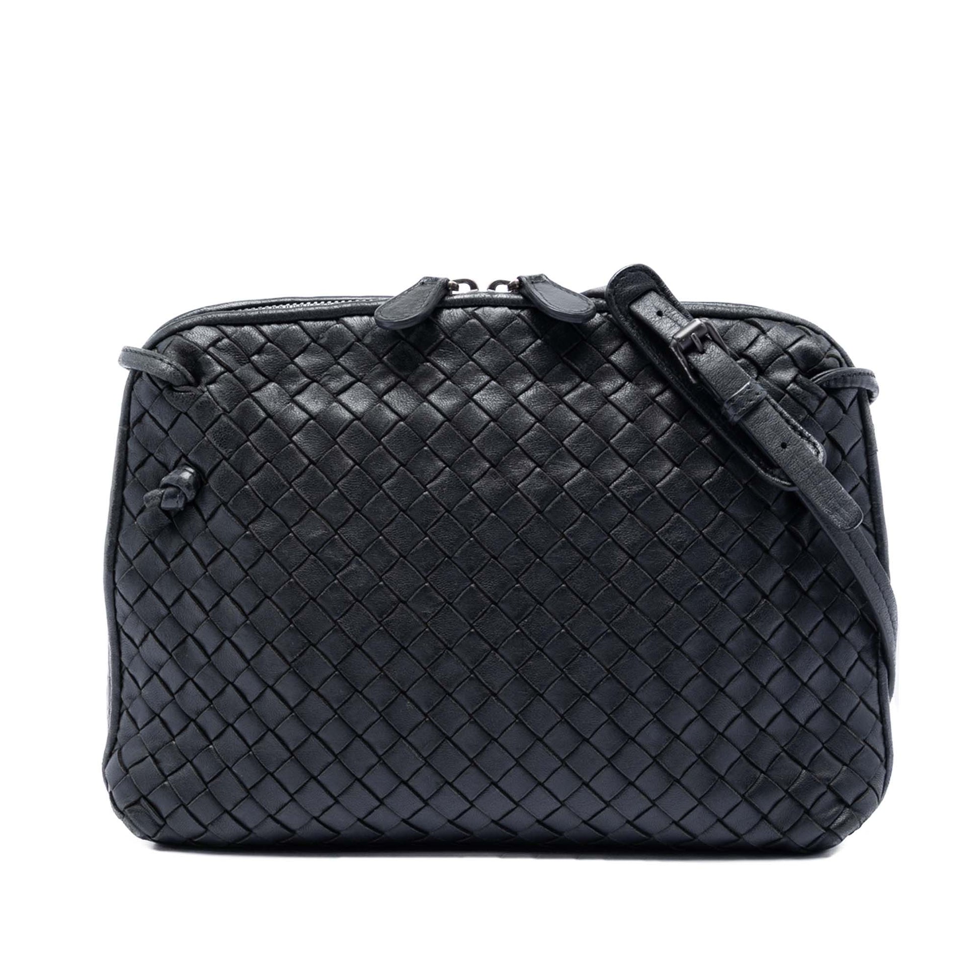 Bottega Veneta Nappa Intrecciato Nodini Crossbody