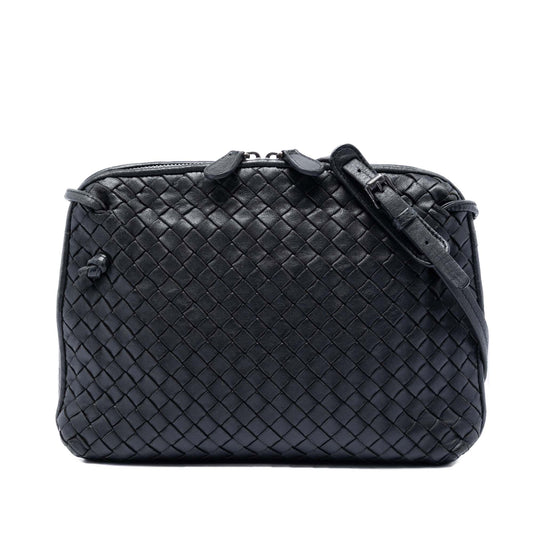 Bottega Veneta Nappa Intrecciato Nodini Crossbody