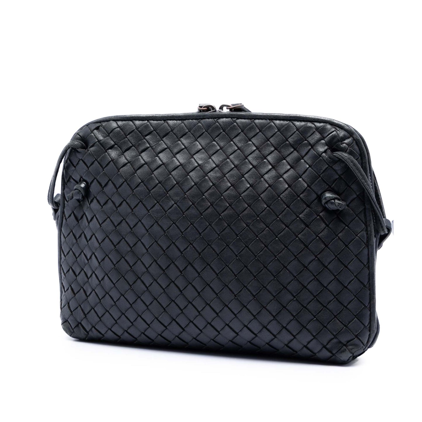 Bottega Veneta Nappa Intrecciato Nodini Crossbody