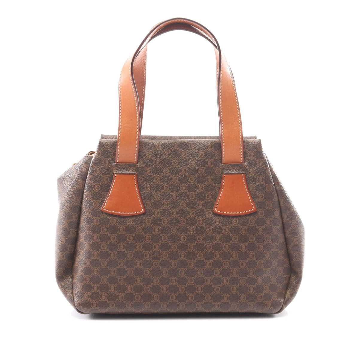 Celine Macadam Coated Canvas Handbag