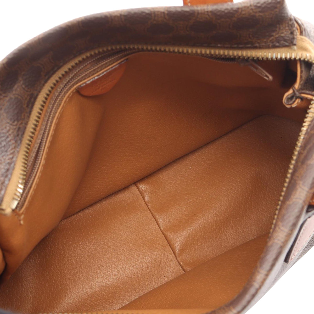 Celine Macadam Coated Canvas Handbag