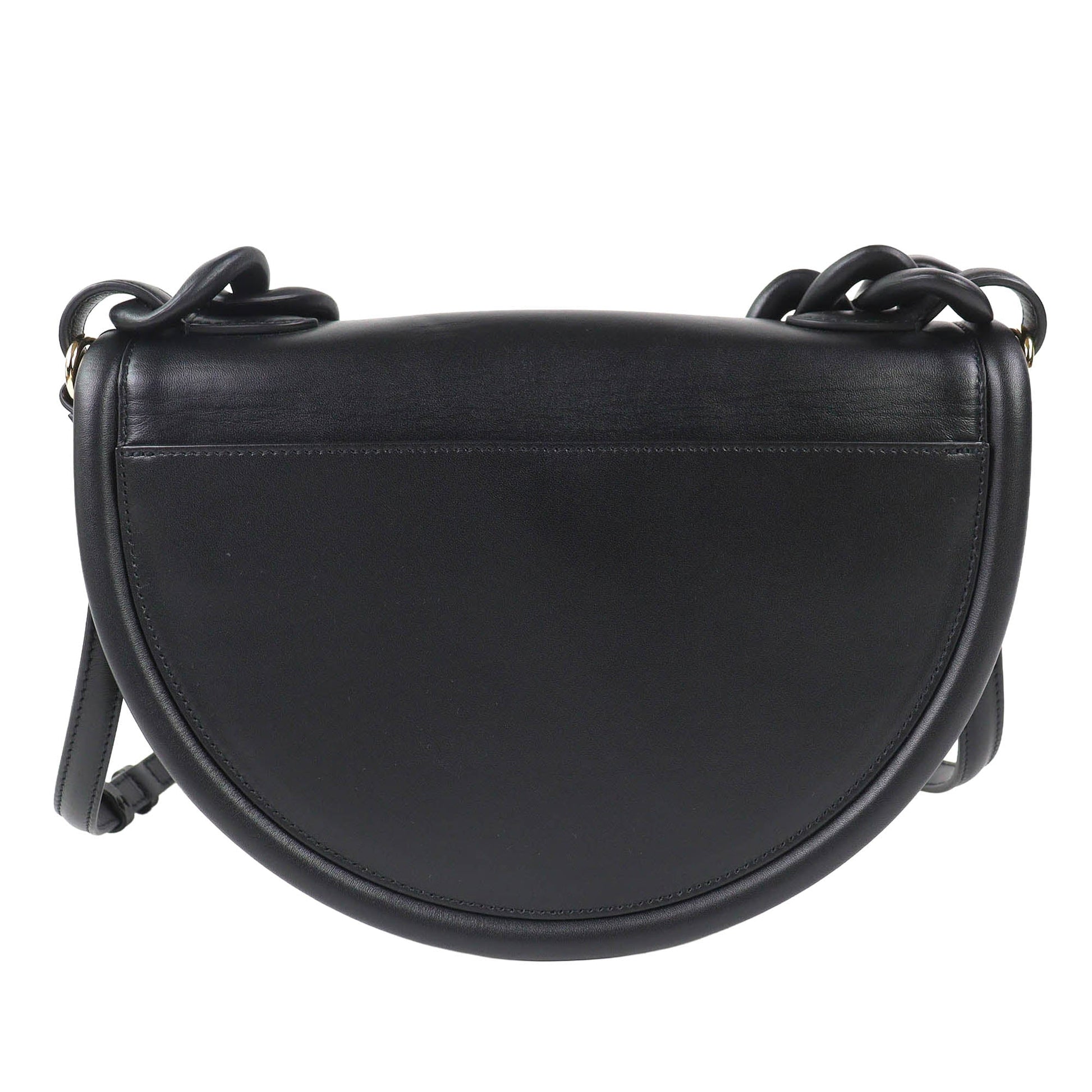 Ferragamo Calfskin Aura Crescent Satchel