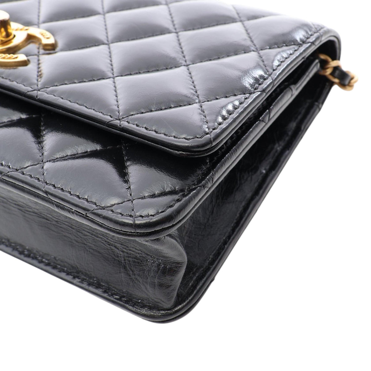 Chanel CC Quilted Lambskin Wallet on Chain