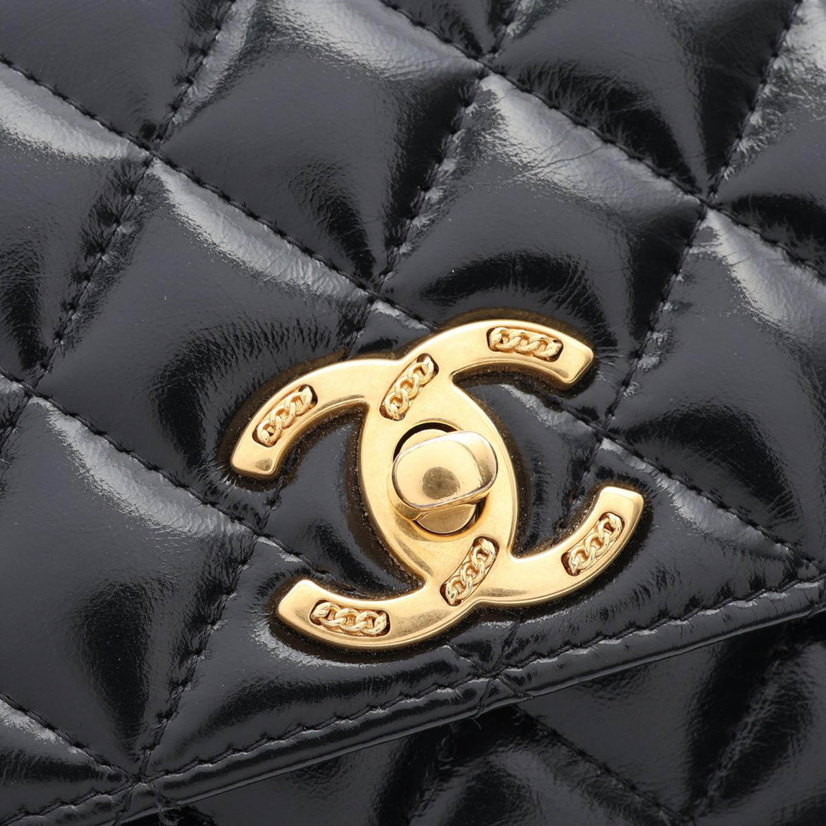 Chanel CC Quilted Lambskin Wallet on Chain