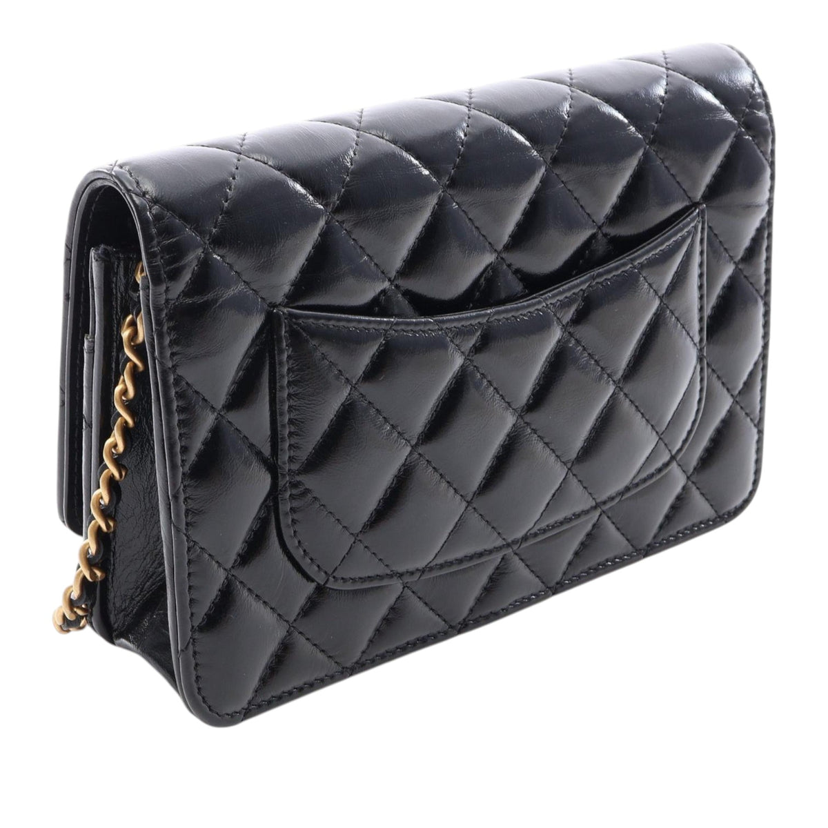 Chanel CC Quilted Lambskin Wallet on Chain