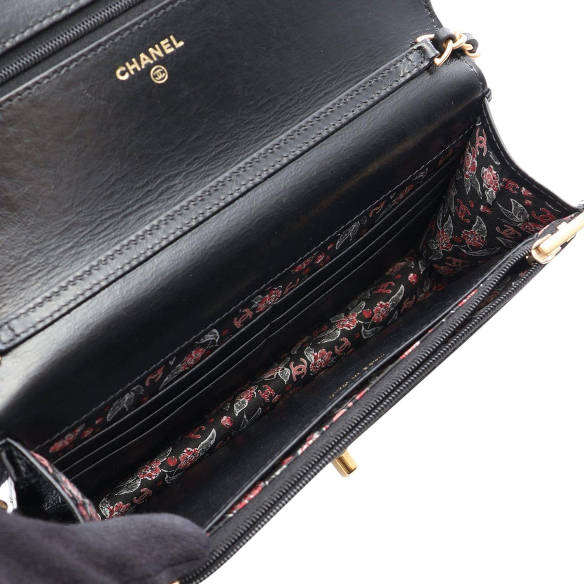 Chanel CC Quilted Lambskin Wallet on Chain