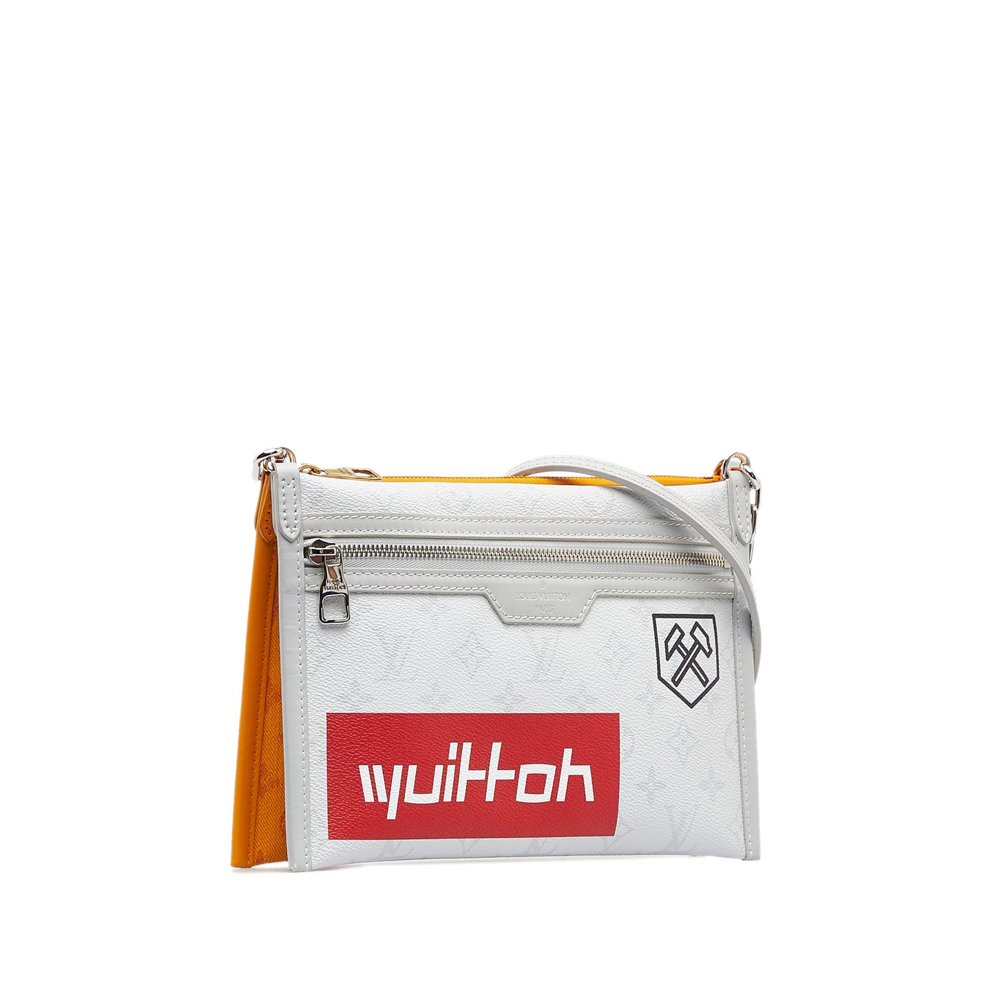 Louis Vuitton Monogram Antartica Double Flat Messenger