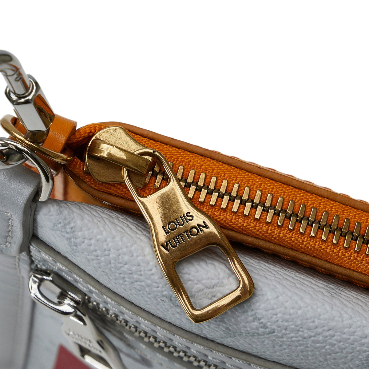 Louis Vuitton Monogram Antartica Double Flat Messenger