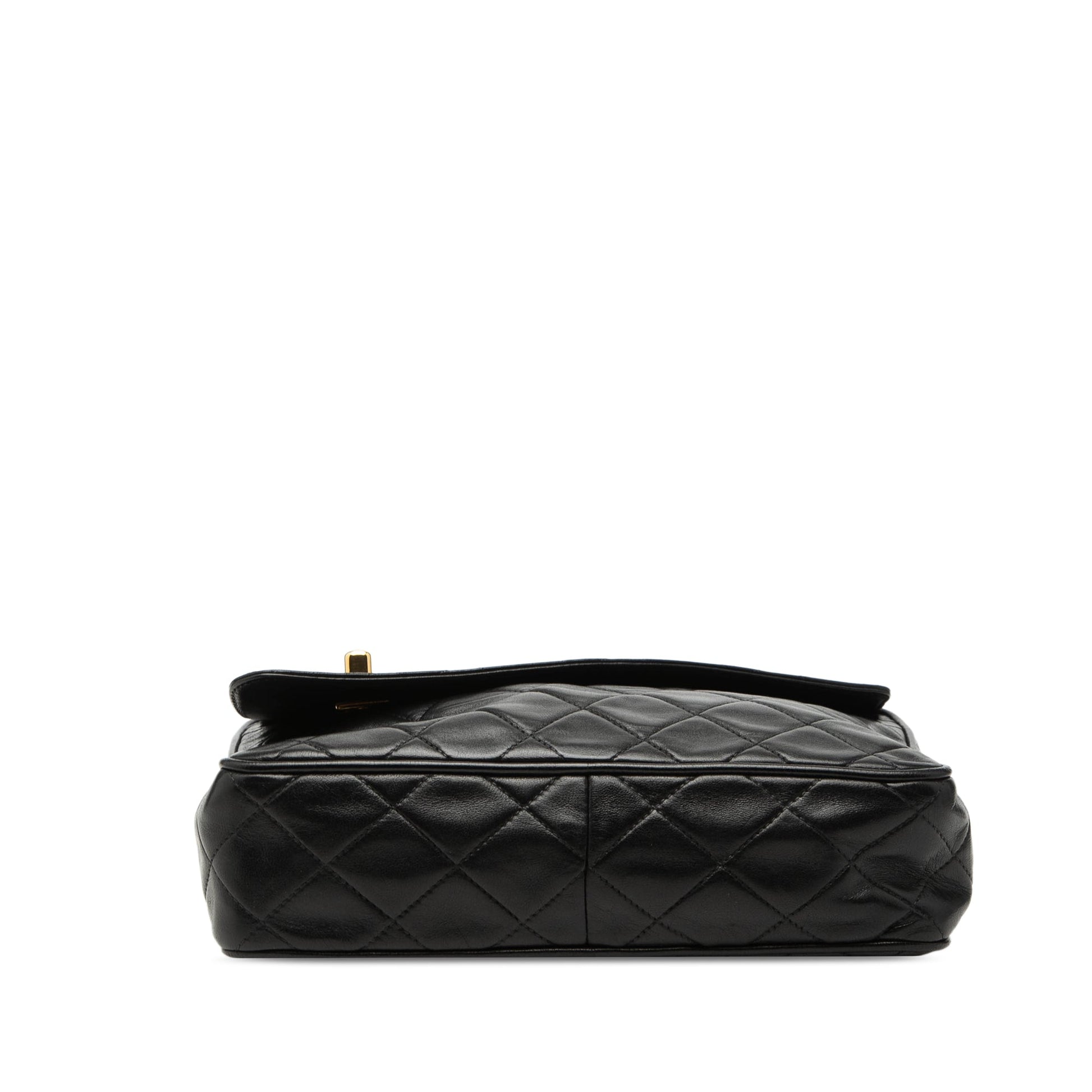 Chanel CC Quilted Lambskin Tassel Camera Bag