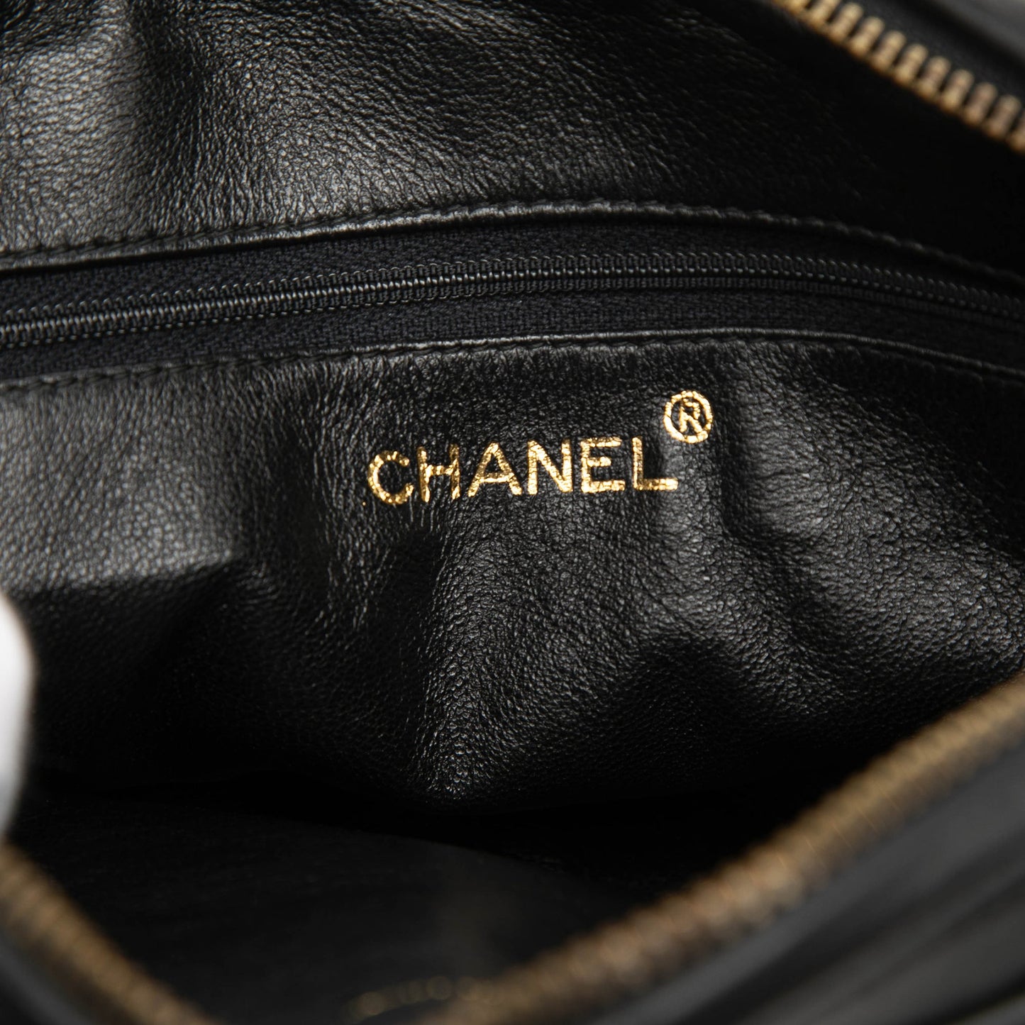 Chanel CC Quilted Lambskin Tassel Camera Bag