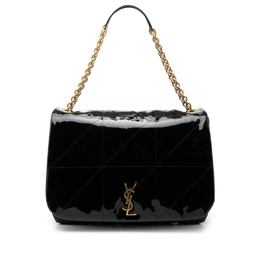 Saint Laurent Large Quilted Patent Jamie 4.3 Shoulder Bag