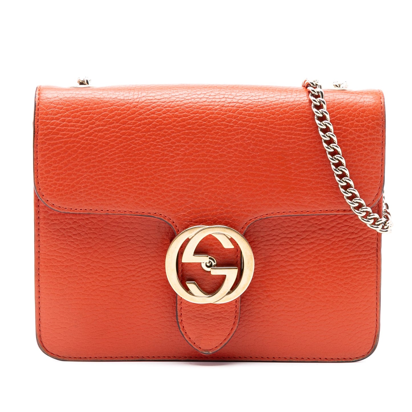 Gucci Small Dollar Calfskin Interlocking G Crossbody